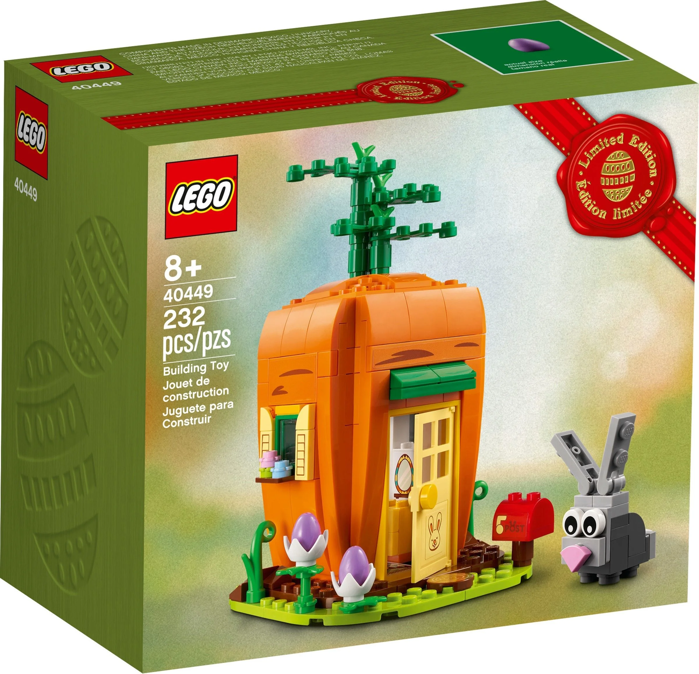 LEGO® 40449 Lego Marchewkowy domek zajączka wielkanocneg - zdjęcie 2