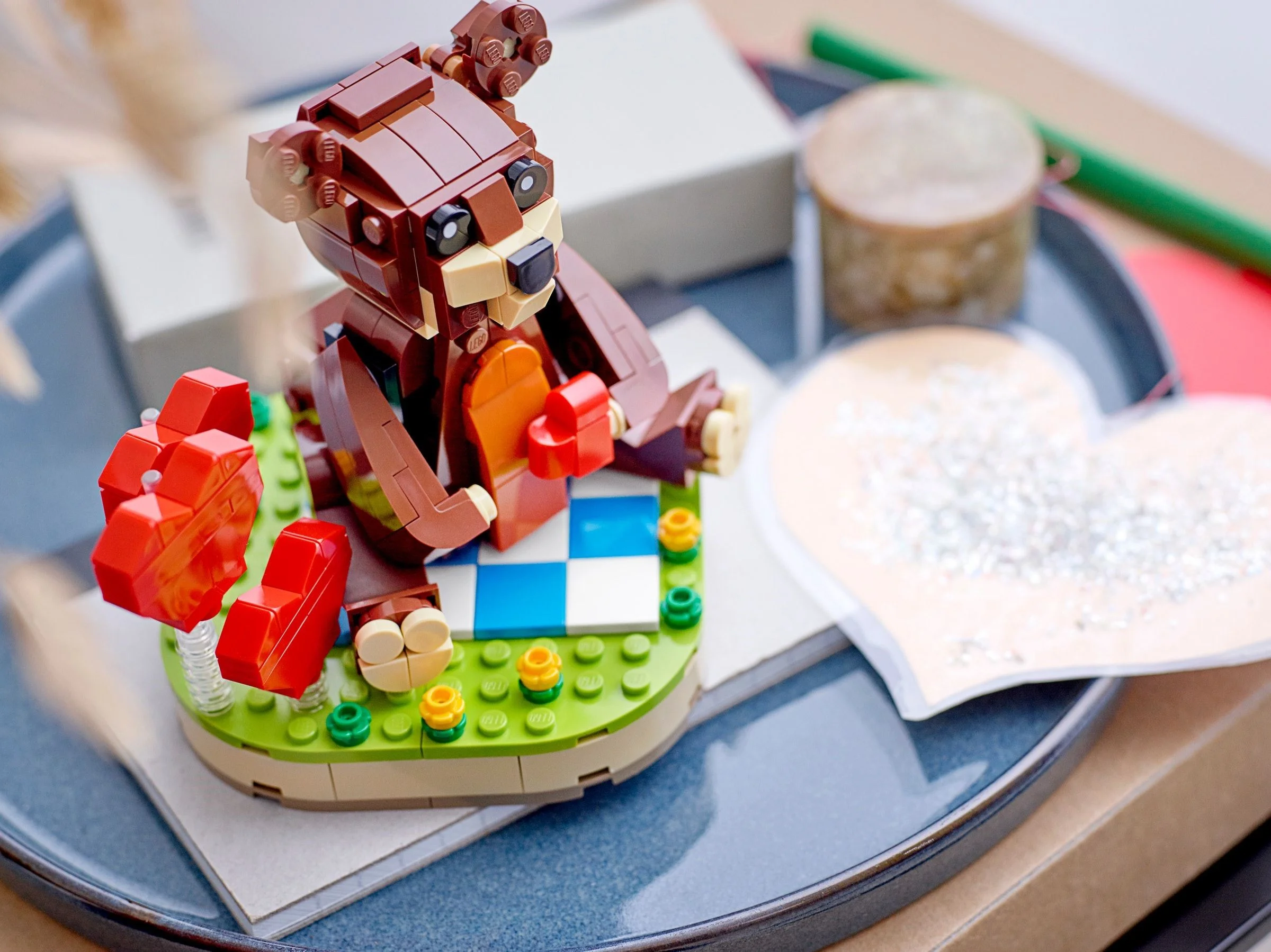 LEGO® 40462 Lego Okolicznościowe Walentynkowy niedźwiedź brunatny - zdjęcie 8