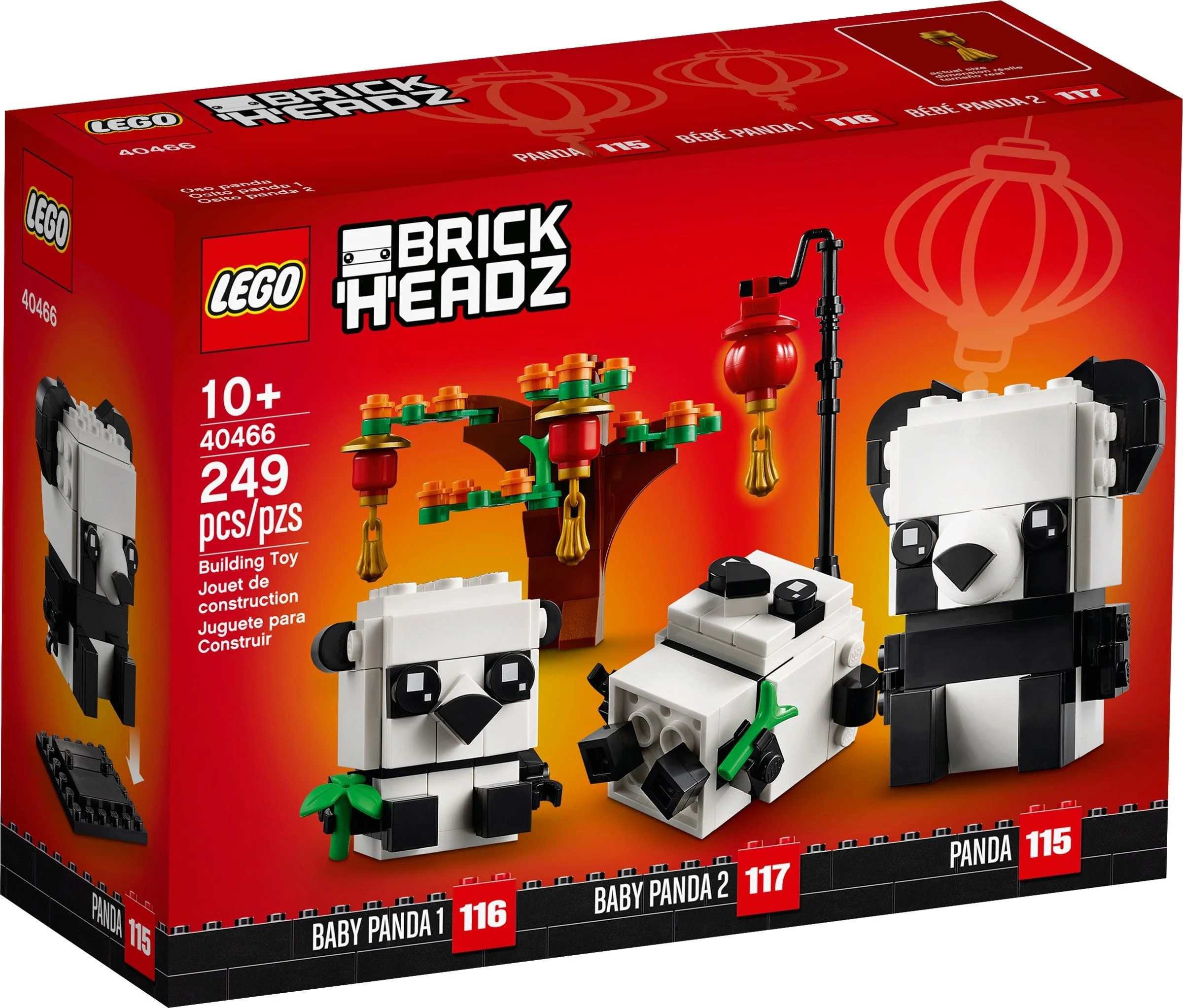 LEGO® 40466 Pandy na Chiński Rok - zdjęcie 1