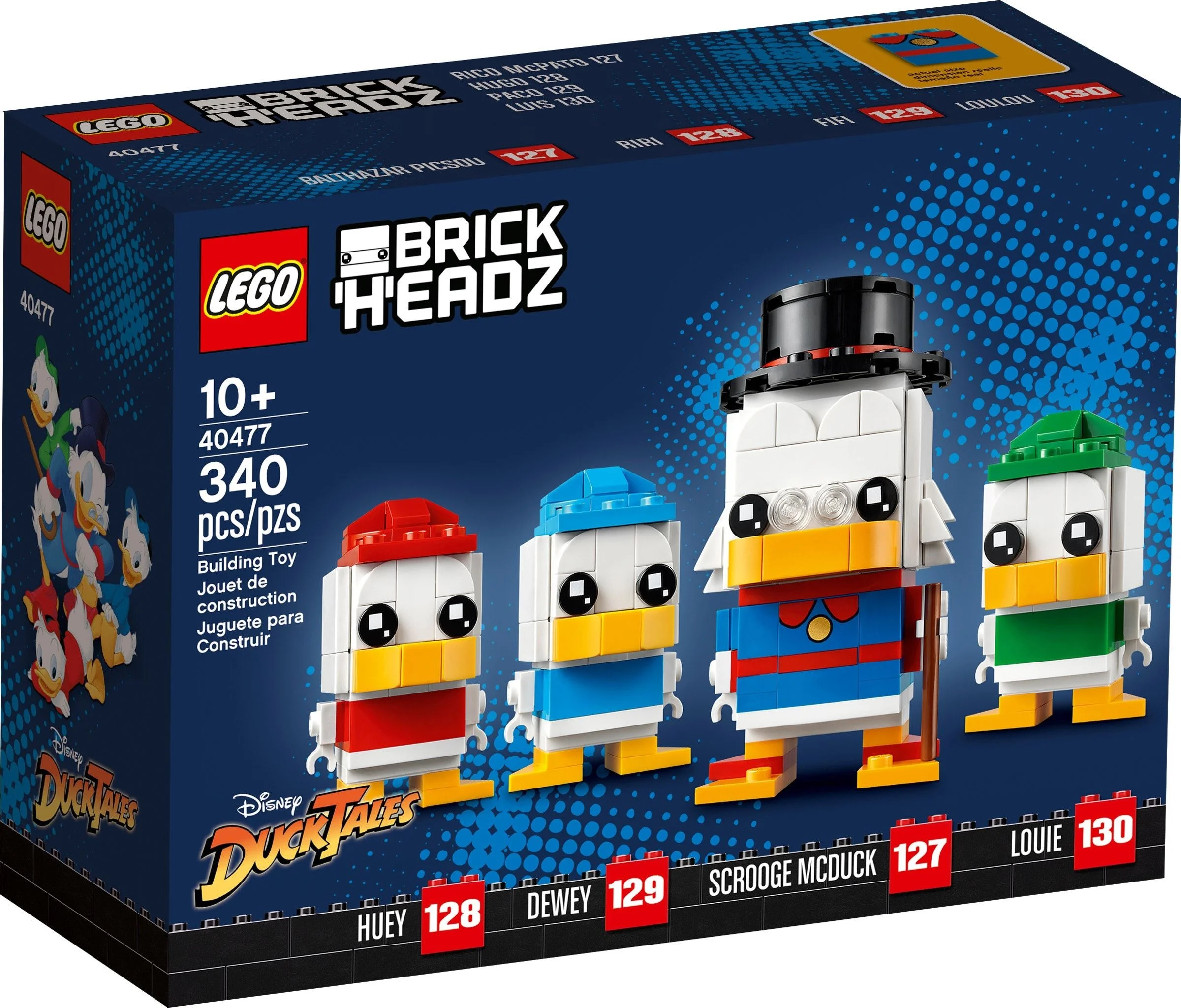 LEGO® 40477 Sknerus McKwacz, Hyzio, Dyzio i Zyzio - zdjęcie 1