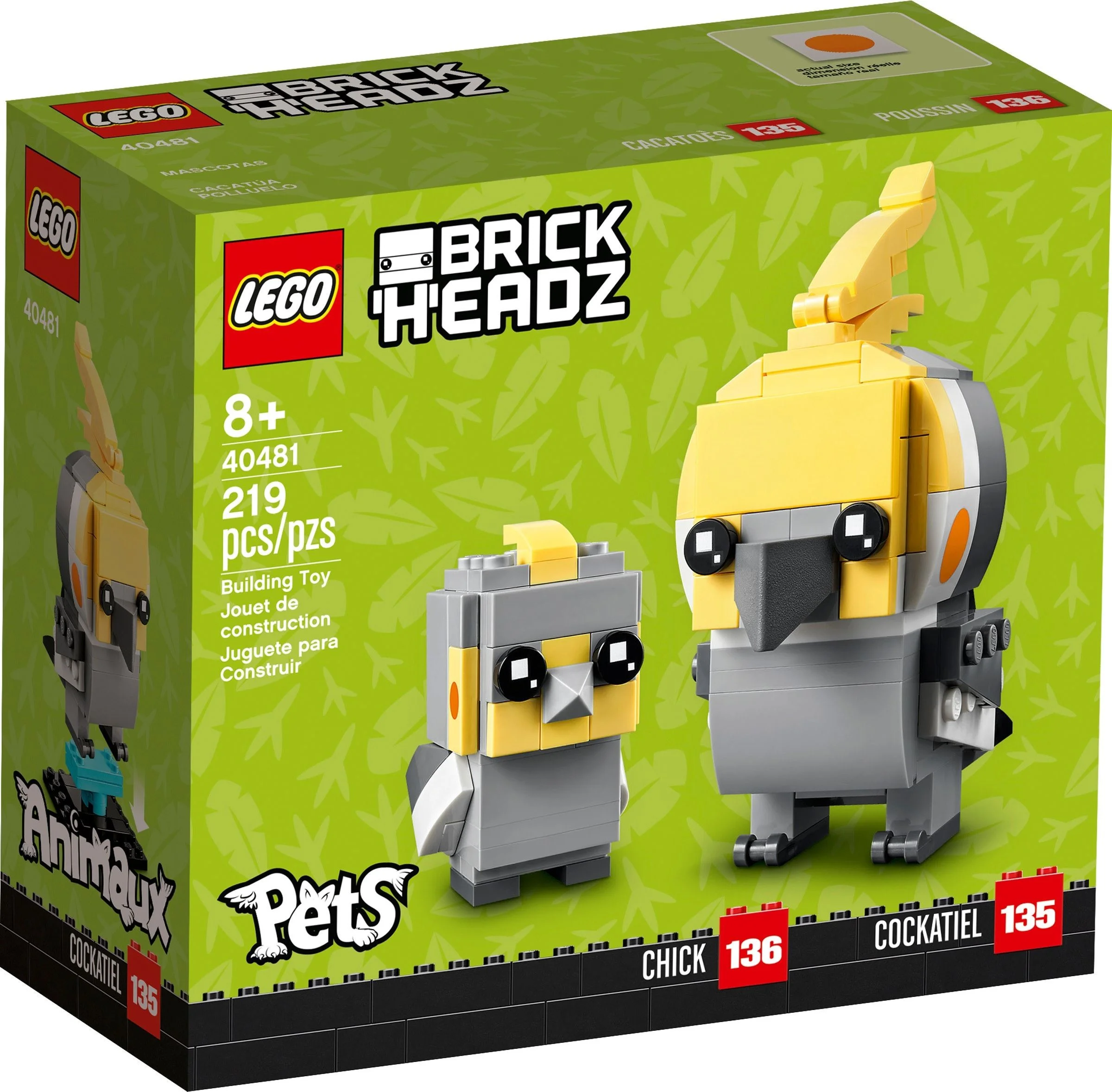 LEGO® 40481 Lego BrickHeadz Kakadu - zdjęcie 2