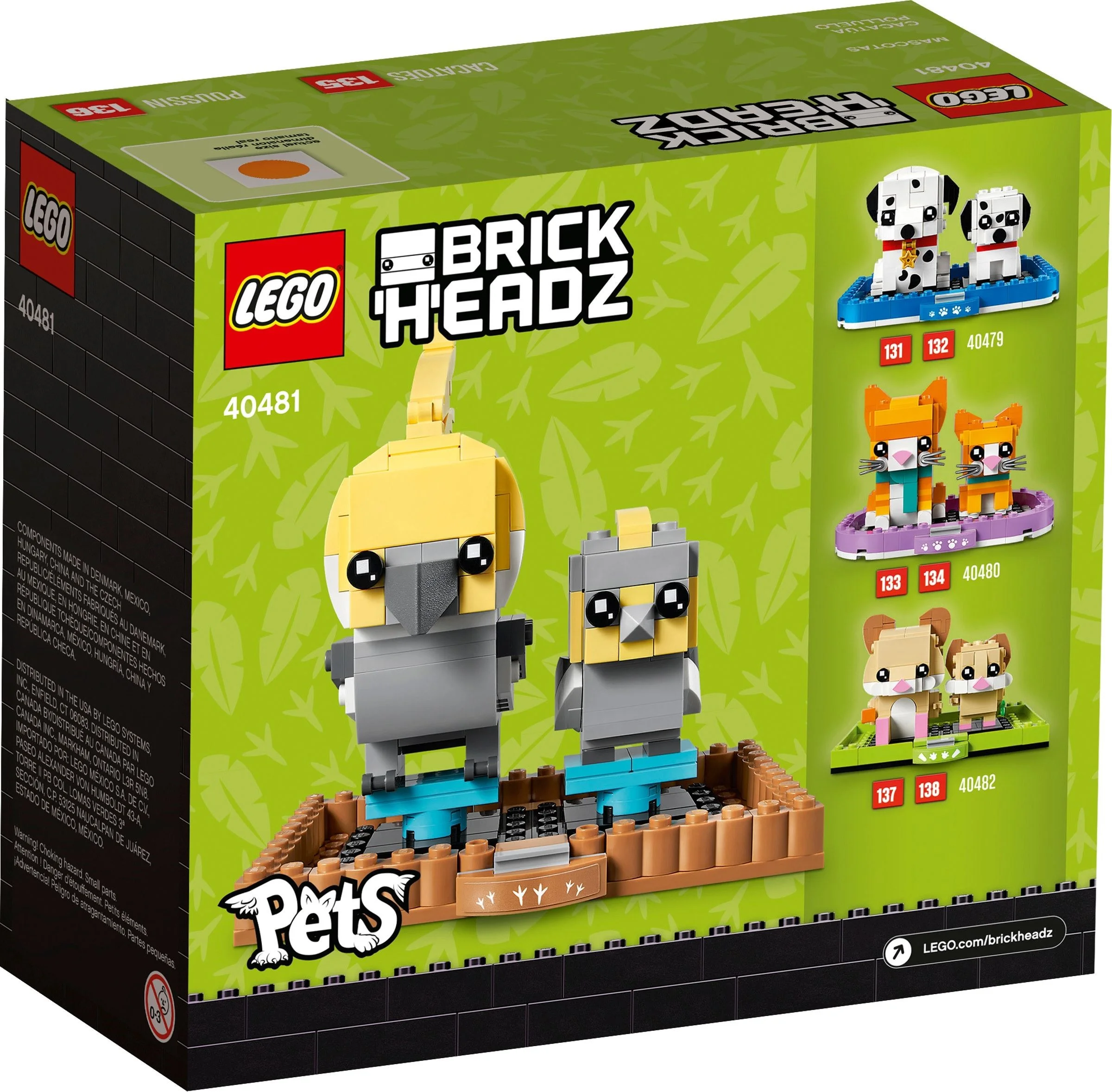LEGO® 40481 Lego BrickHeadz Kakadu - zdjęcie 3