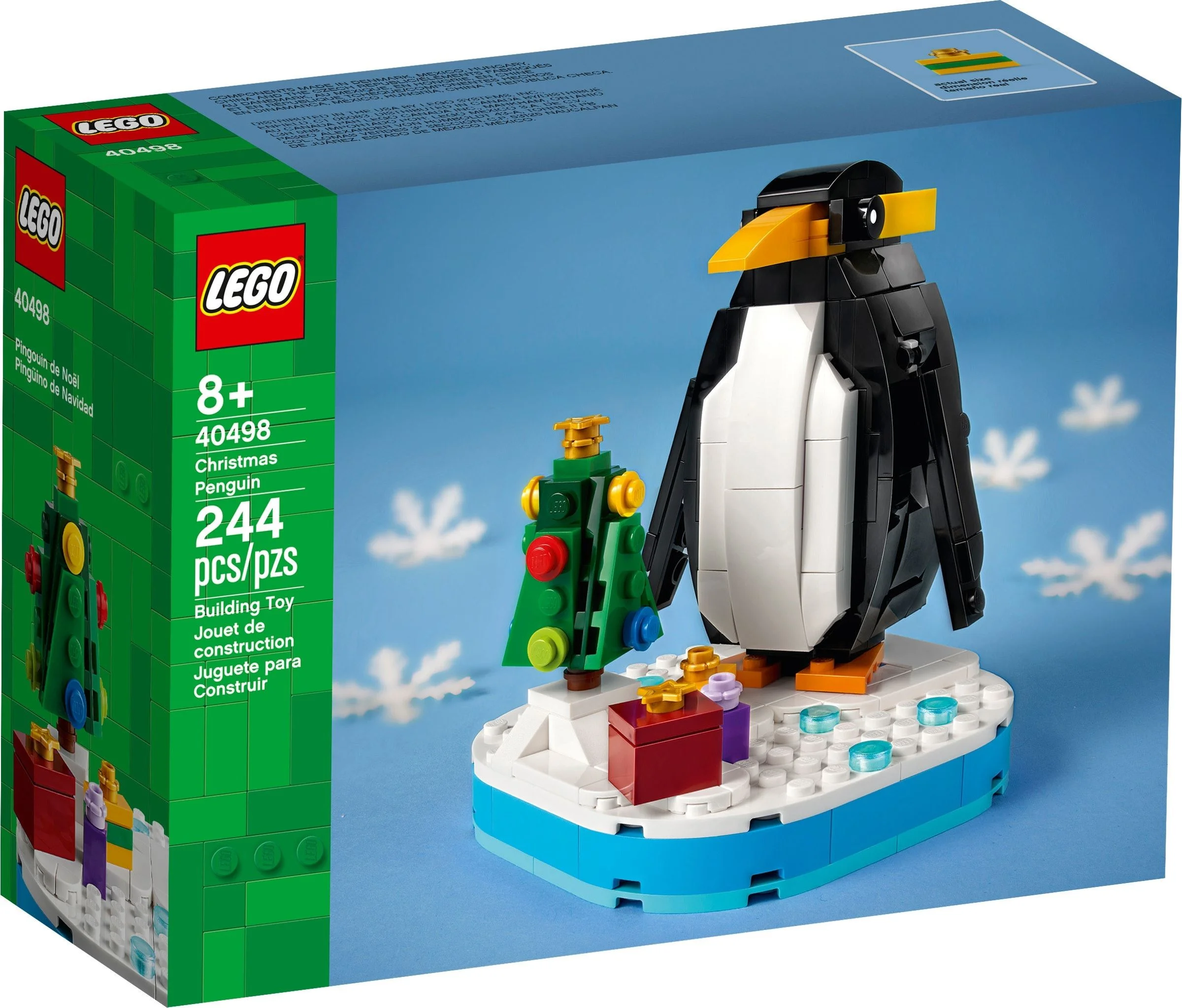 LEGO® 40498 LEGO Bożonarodzeniowy pingwin - zdjęcie 1