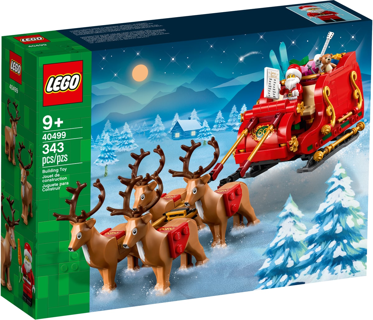 LEGO® 40499 Iconic Sanie Świętego Mikołaja - zdjęcie 6