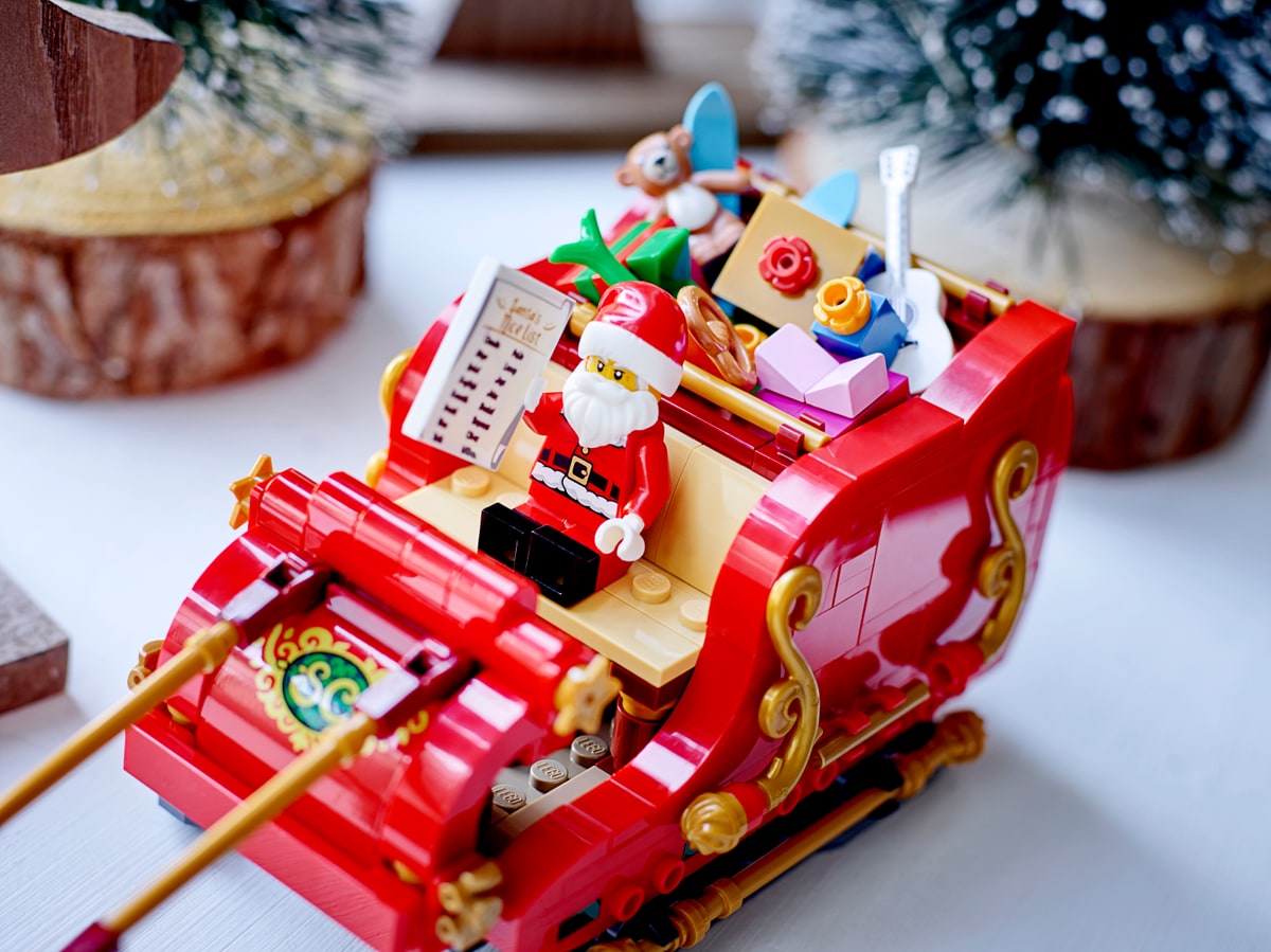 LEGO® 40499 Iconic Sanie Świętego Mikołaja - zdjęcie 12