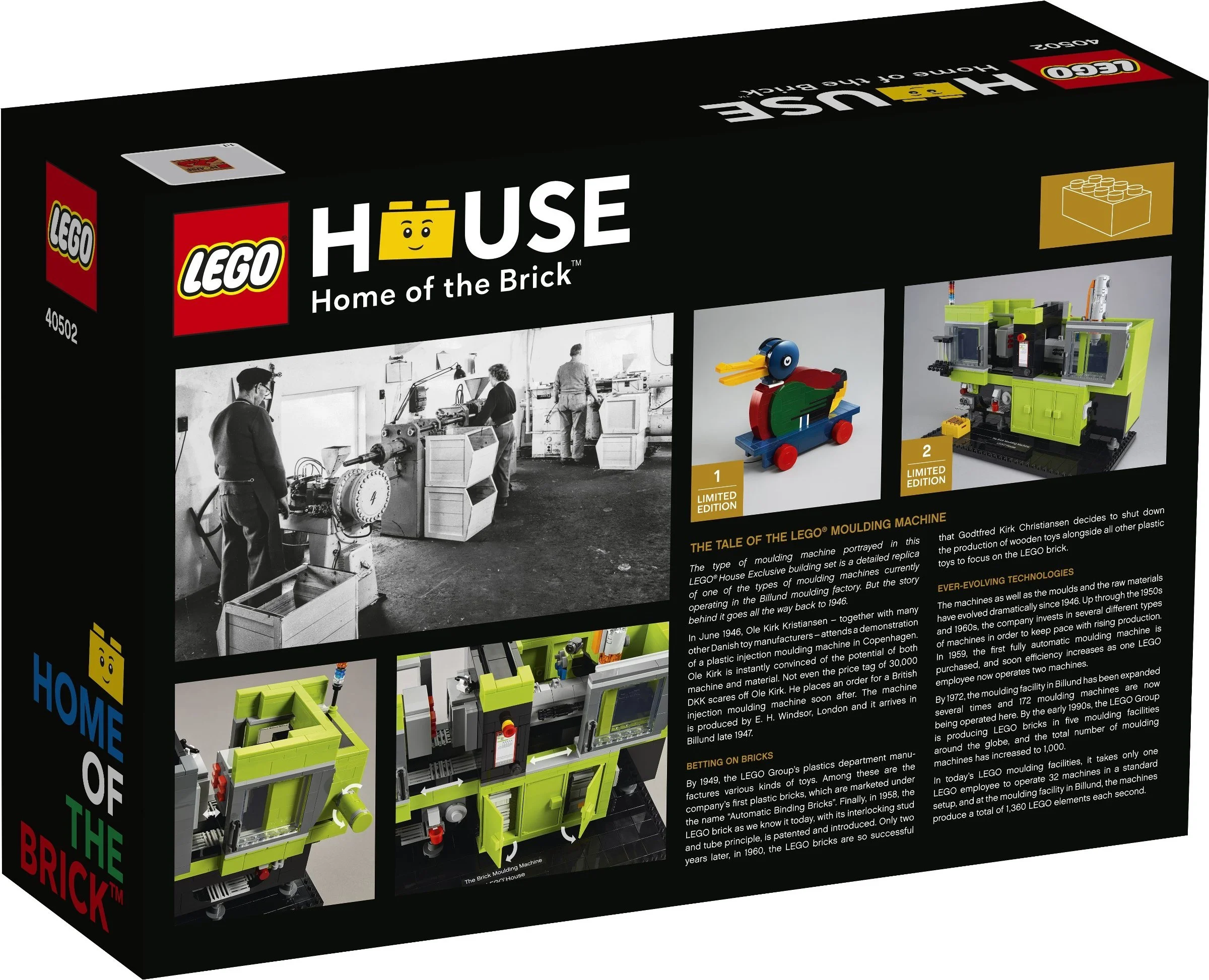 LEGO® 40502 The Brick Moulding Machine - zdjęcie 1