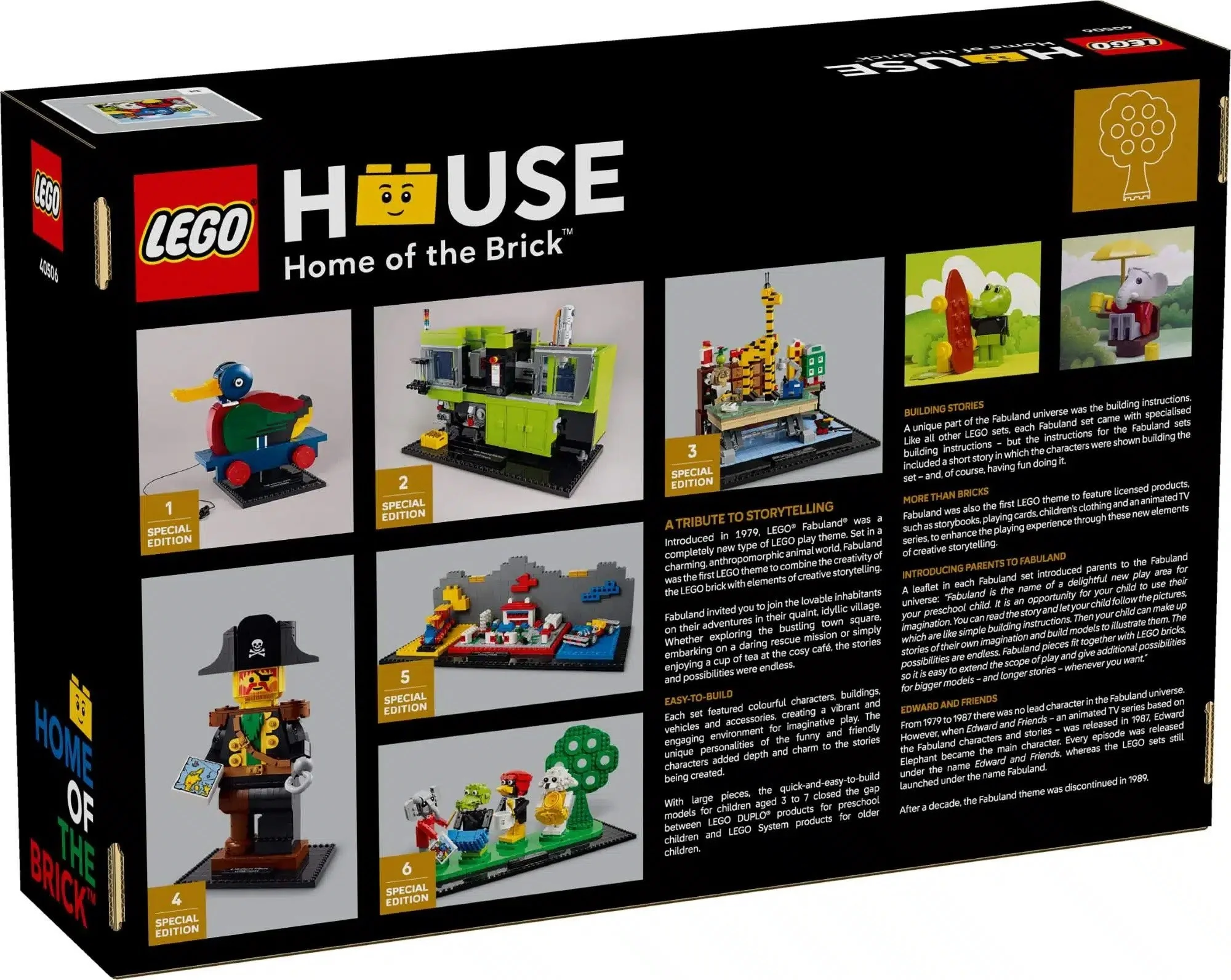 LEGO® 40506 Lego House Hołd dla Lego Fabuland Nowe - zdjęcie 3