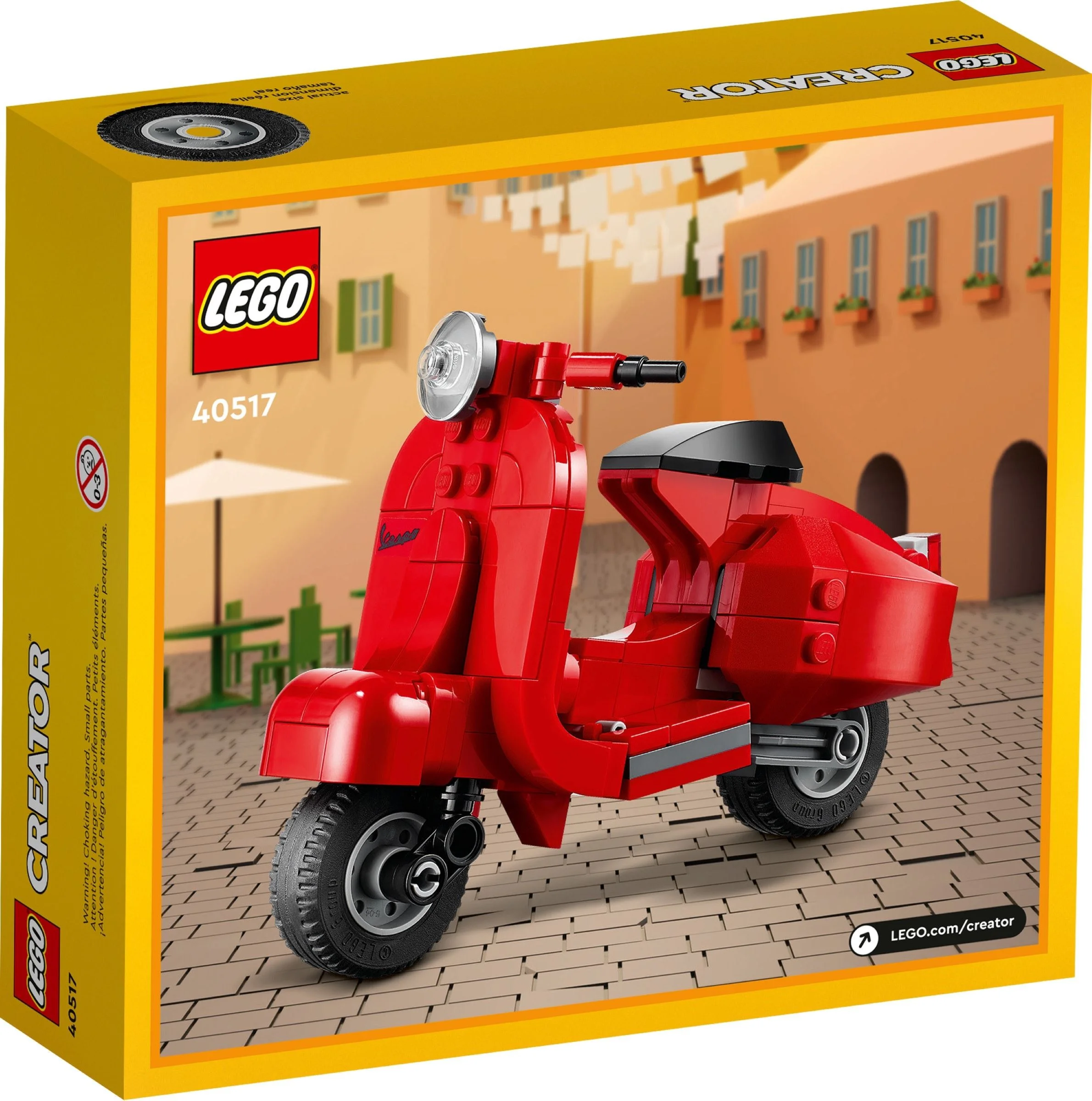 LEGO® 40517 Skuter Vespa 9+ Nowy - zdjęcie 3