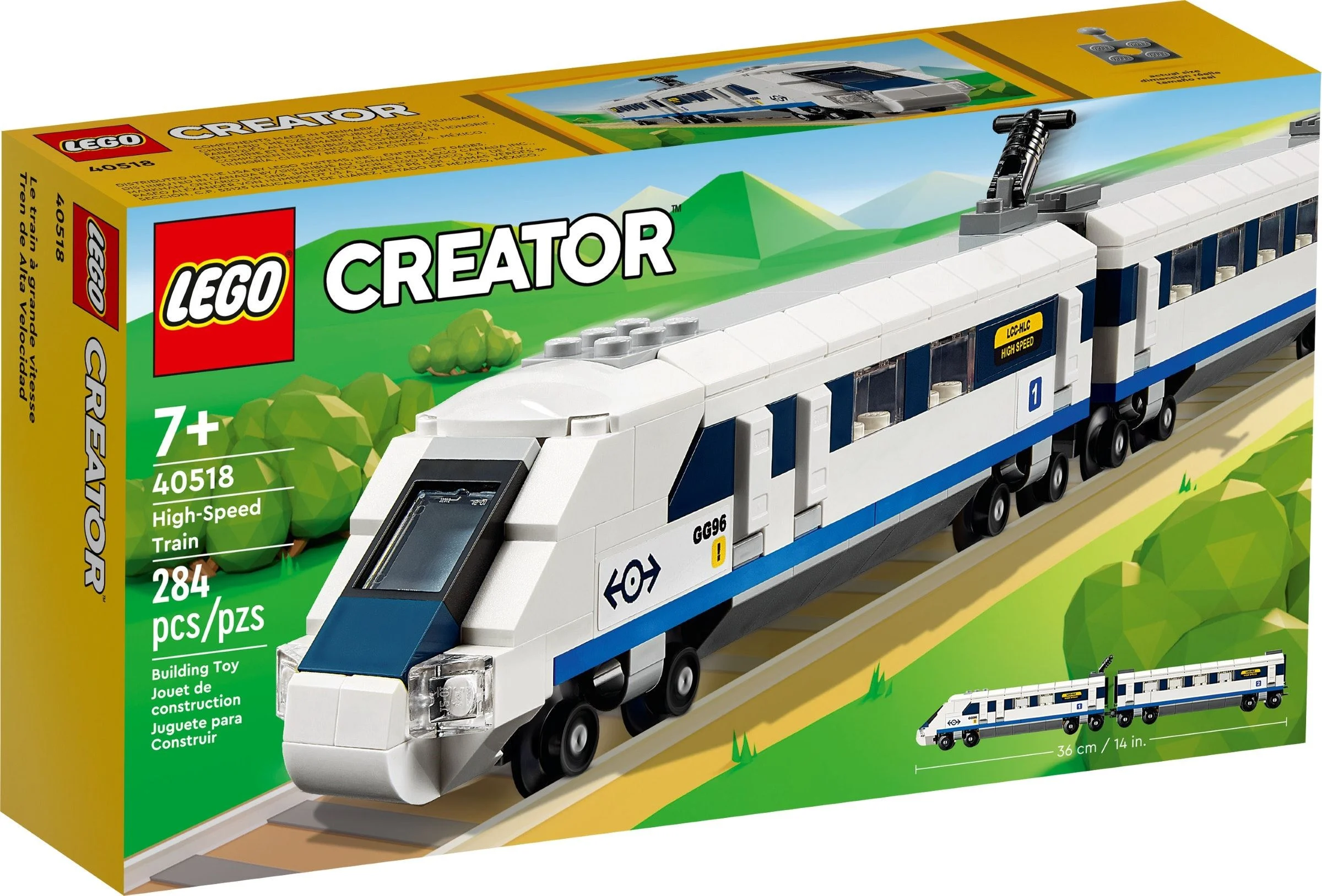 LEGO® 40518 Pociąg Szybkobieżny - zdjęcie 2