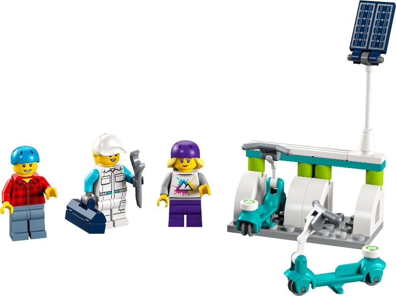 LEGO® 40526 Elektryczne hulajnogi i ładowarka - zdjęcie 1