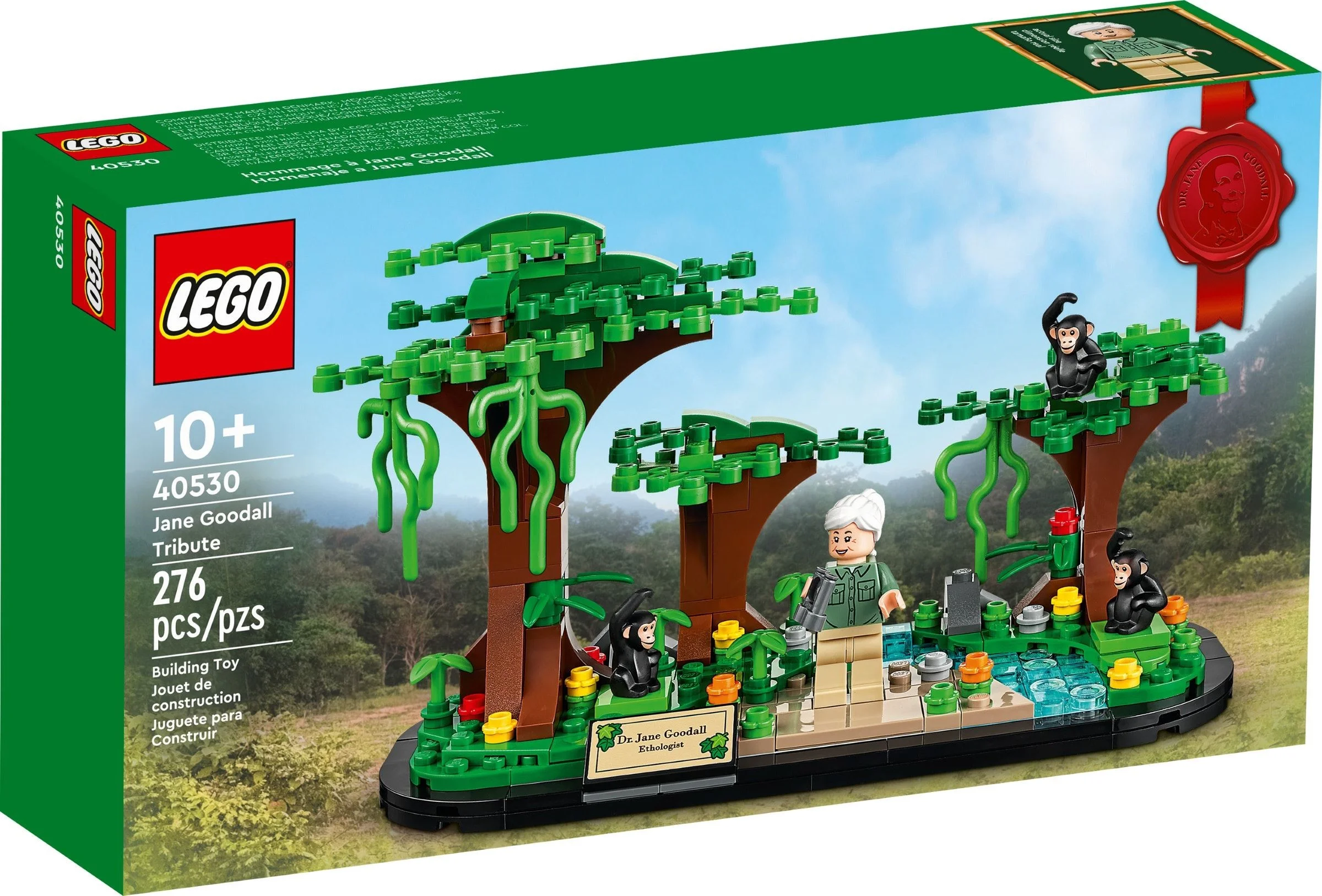 Lego Hołd dla Jane Goodall