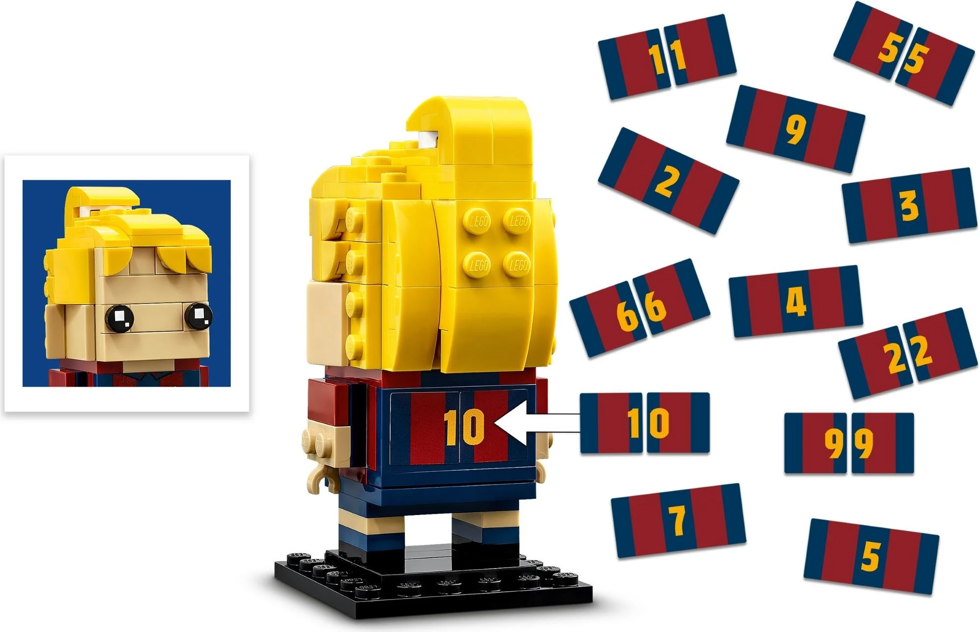 LEGO® 40542 Portret z Fc Barcelona - zdjęcie 4