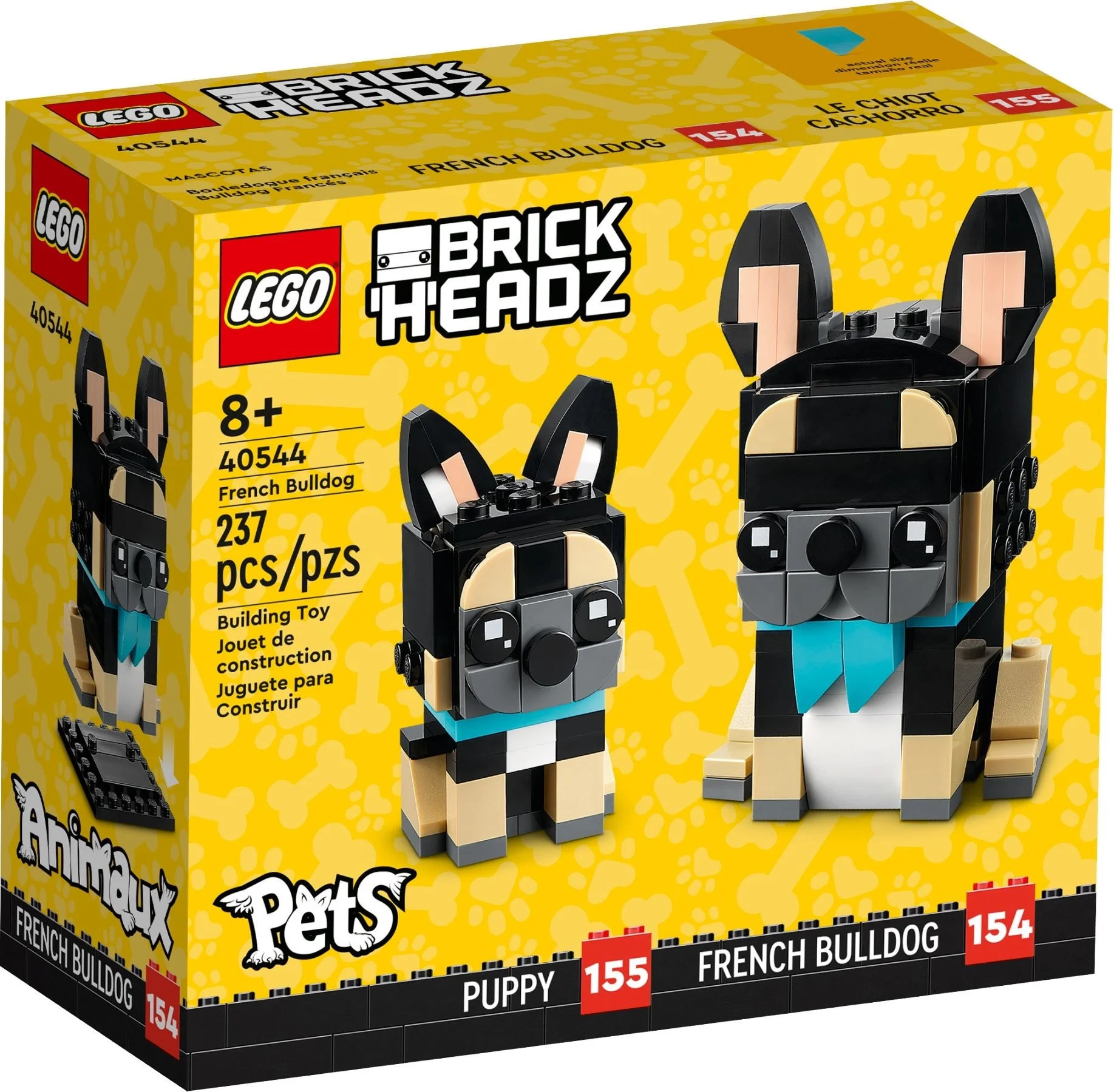 LEGO® 40544 Buldog francuski Pies Nowy Zestaw Unikat - zdjęcie 2