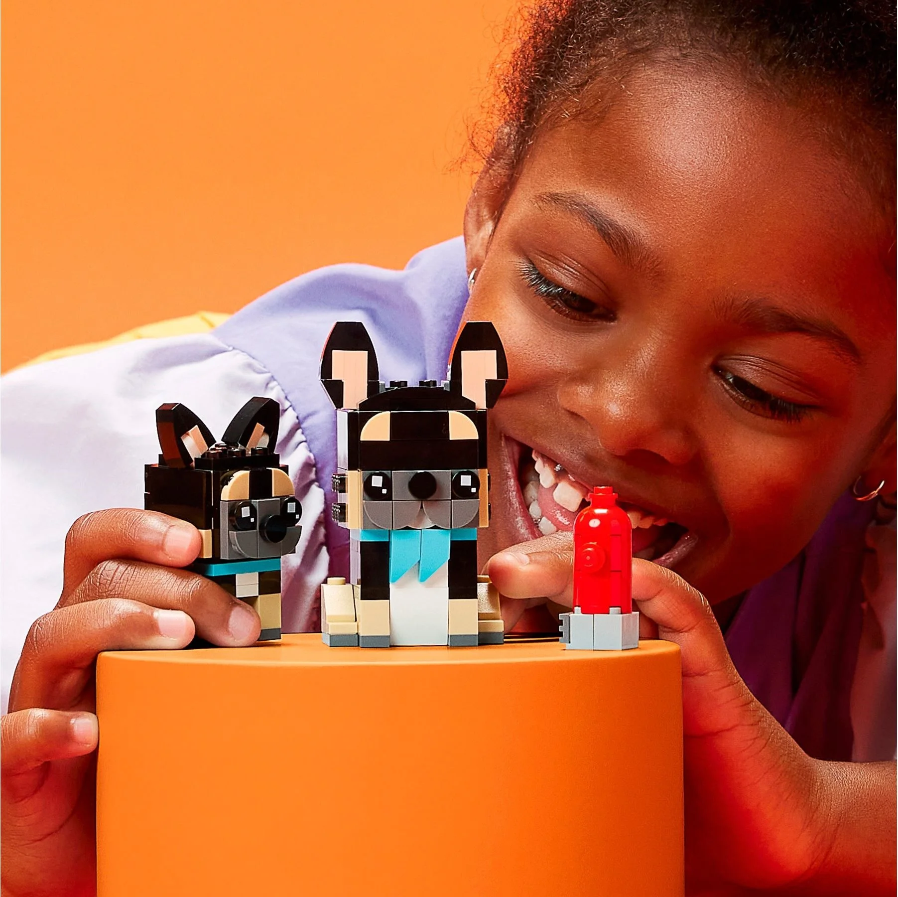 LEGO® 40544 Buldog francuski Pies Nowy Zestaw Unikat - zdjęcie 6