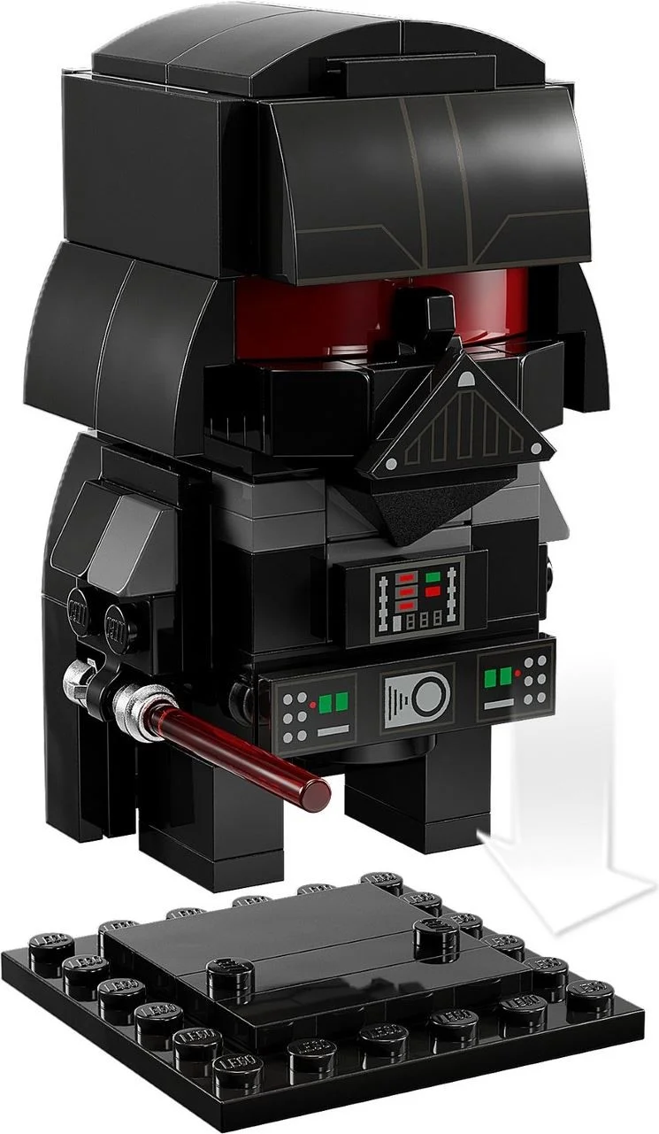 LEGO® 40547 Unikat Lego Star Wars Celebration Brickheadz Obi-Wan Vader Misb 2022 - zdjęcie 6