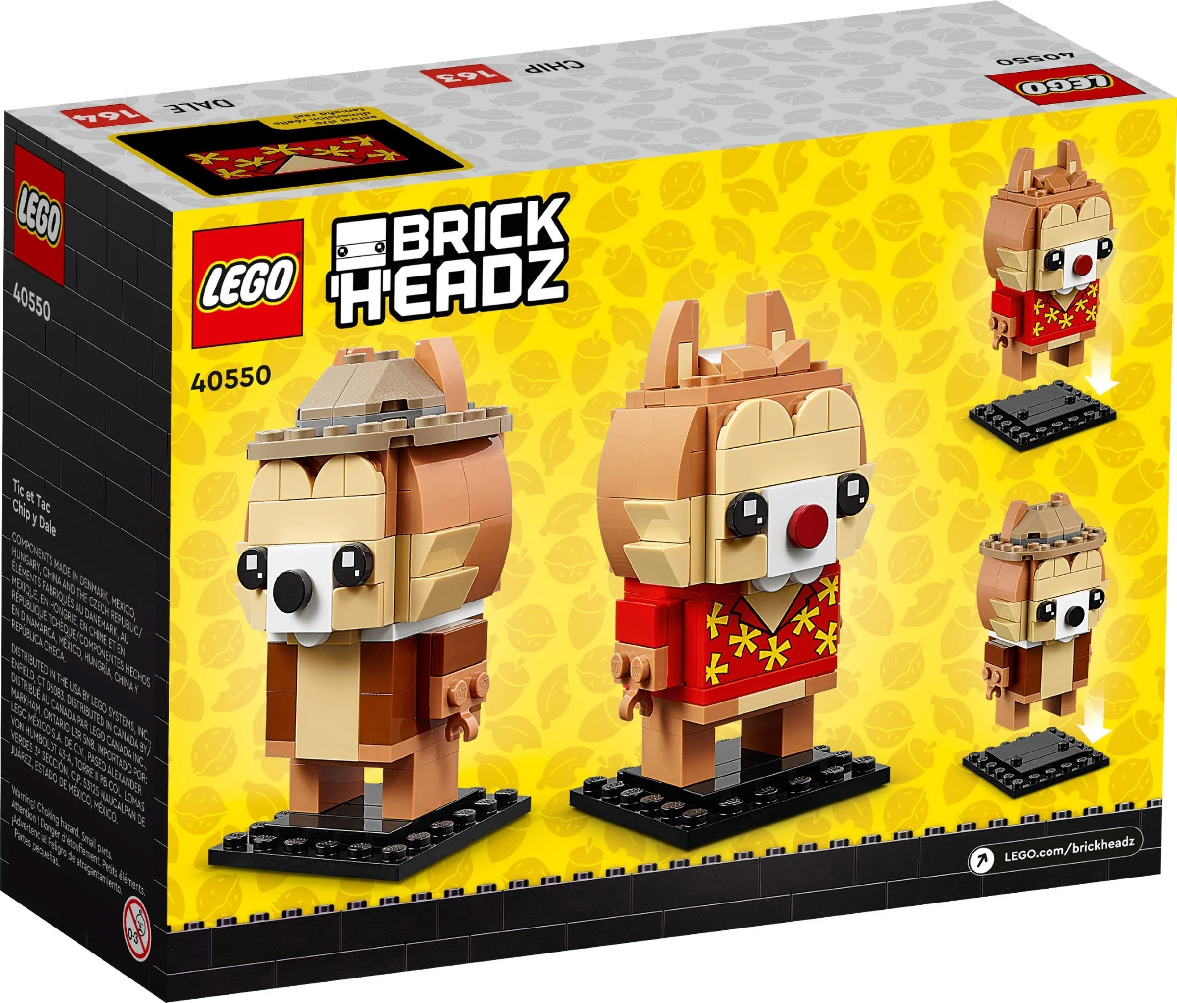 LEGO® 40550 Lego BrickHeadz Chip i Dale - zdjęcie 7