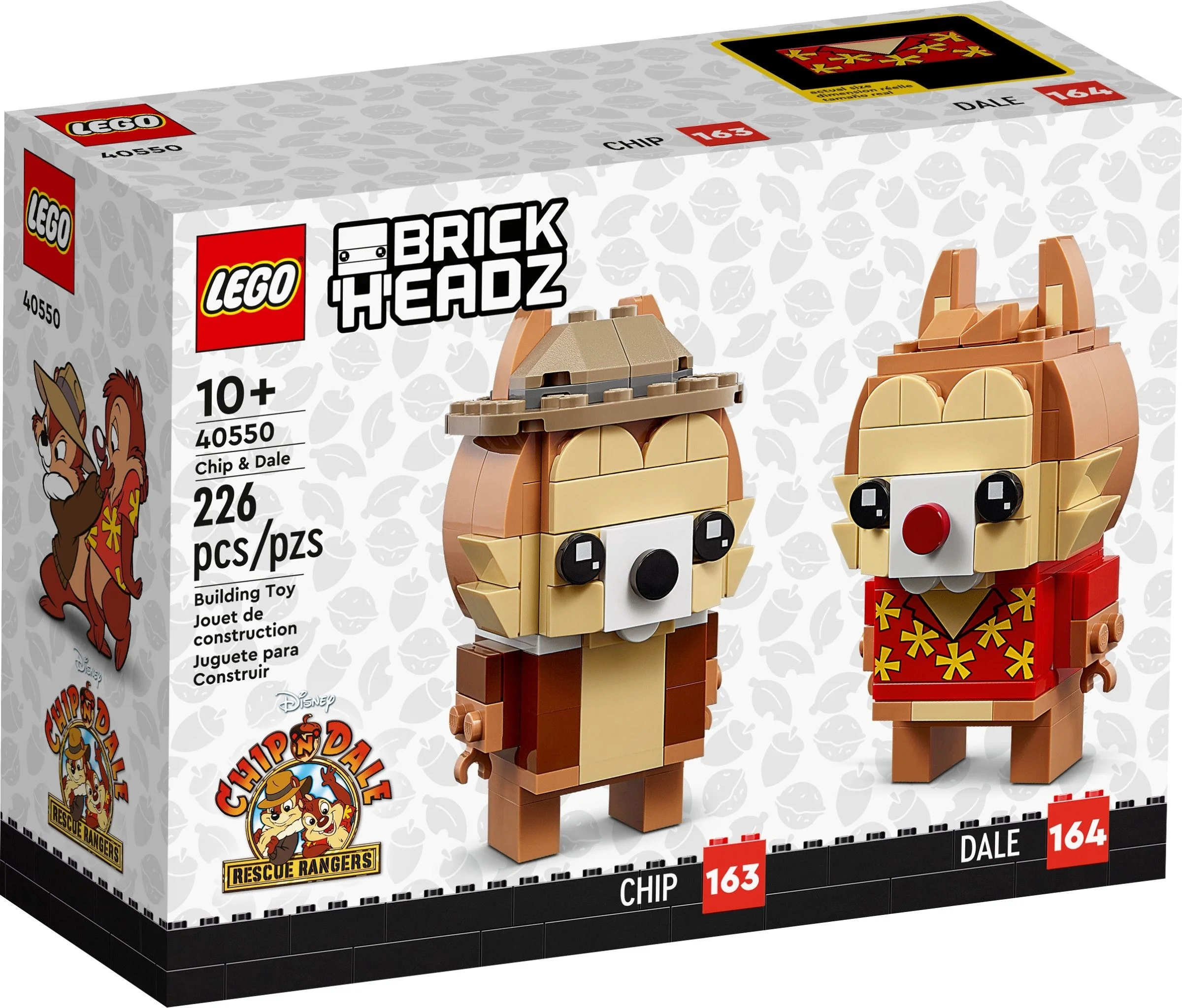 LEGO® 40550 Lego BrickHeadz Chip i Dale - zdjęcie 1