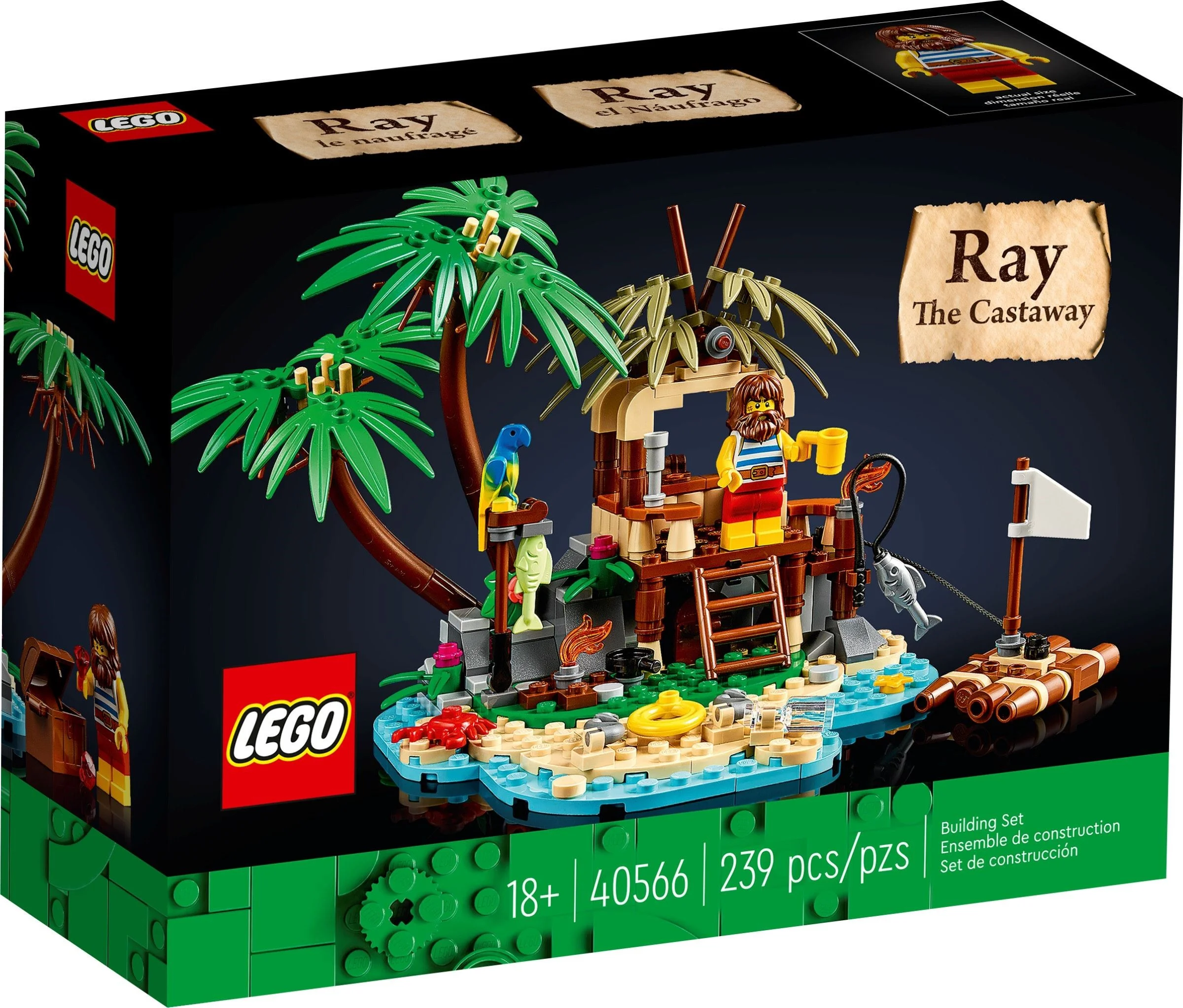 LEGO® 40566 Lego Ideas Rozbitek Ray - zdjęcie 1