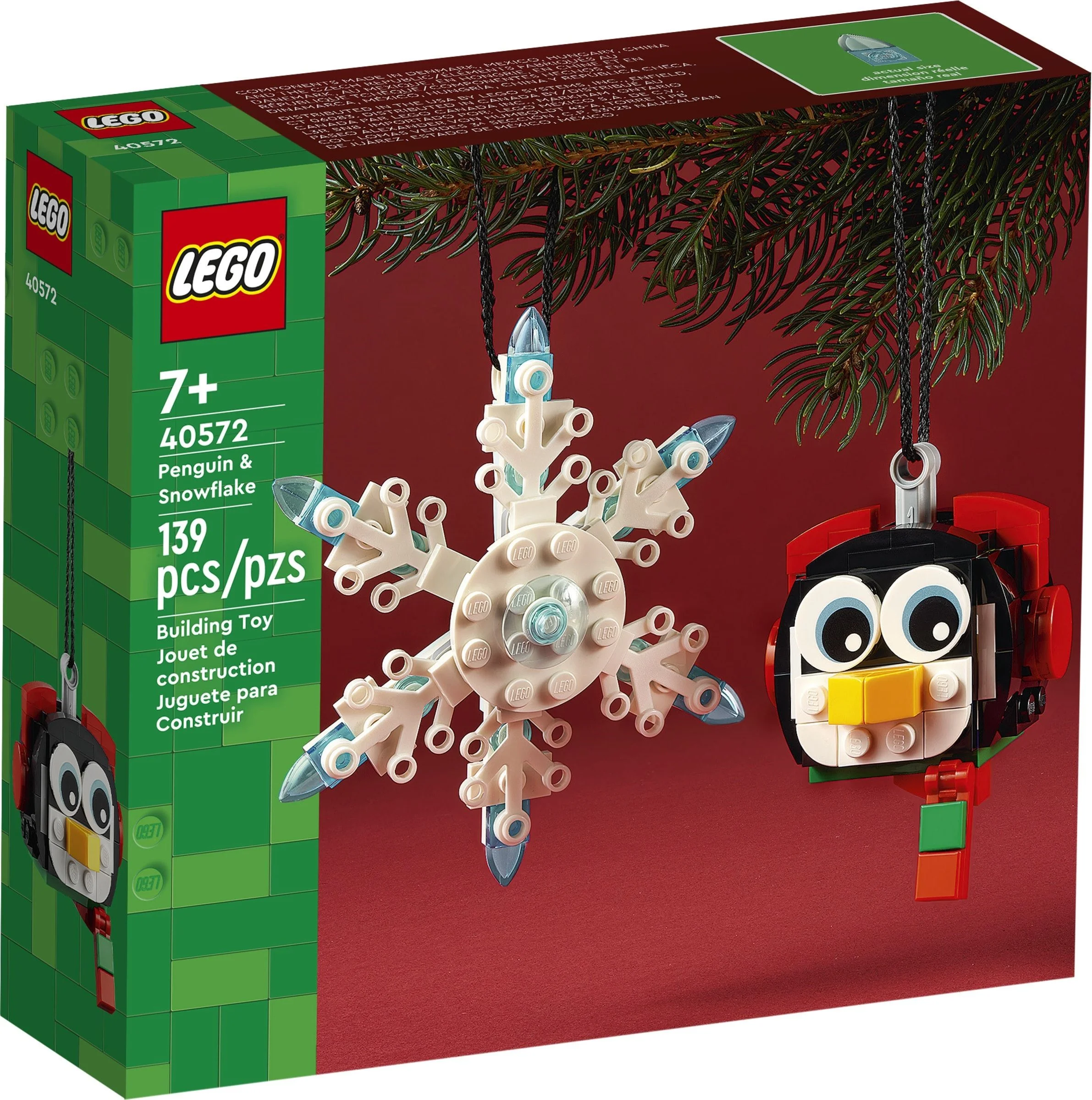LEGO® 40572 Lego Pingwin i płatek śniegu - zdjęcie 1