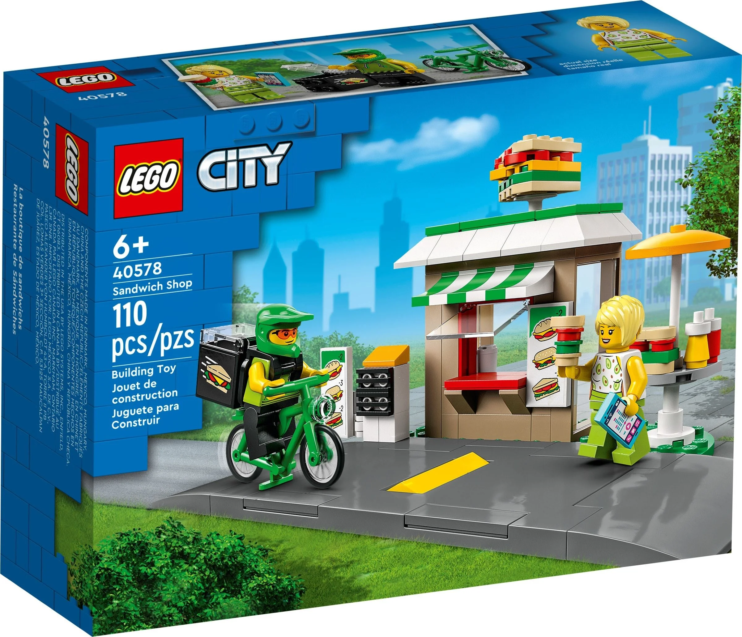 LEGO® 40578 Lego City Sklepik z kanapkami - zdjęcie 2