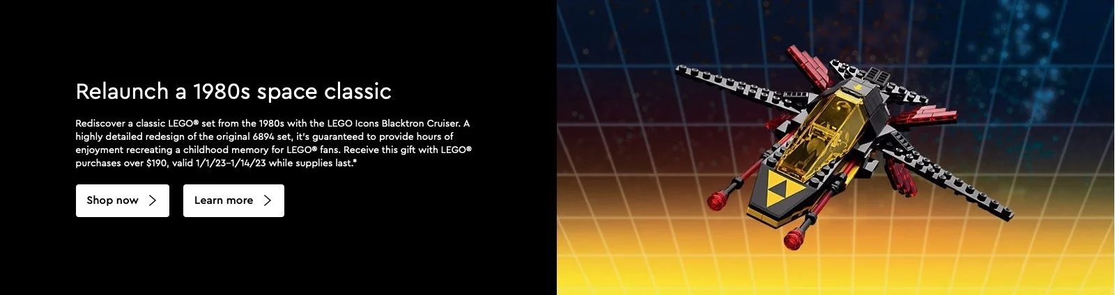 LEGO® 40580 Krążownik Blacktron Blacktron Cruiser - zdjęcie 3