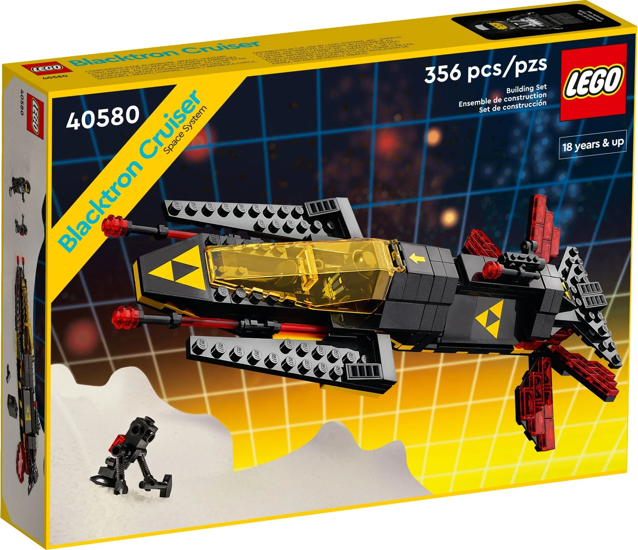 LEGO® 40580 Krążownik Blacktron Blacktron Cruiser - zdjęcie 2