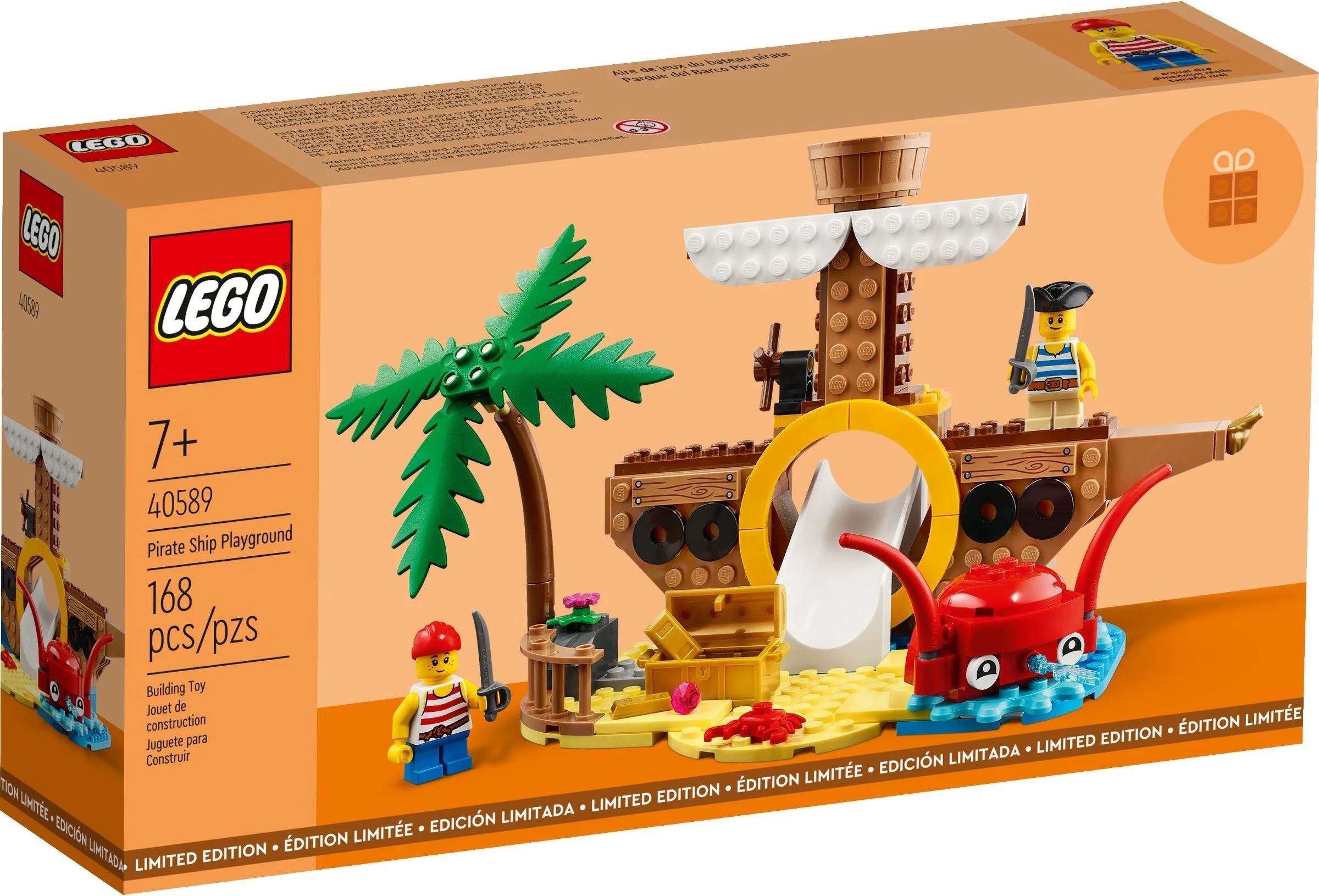 LEGO® 40589 Plac zabaw ze statkiem pirackim - zdjęcie 1