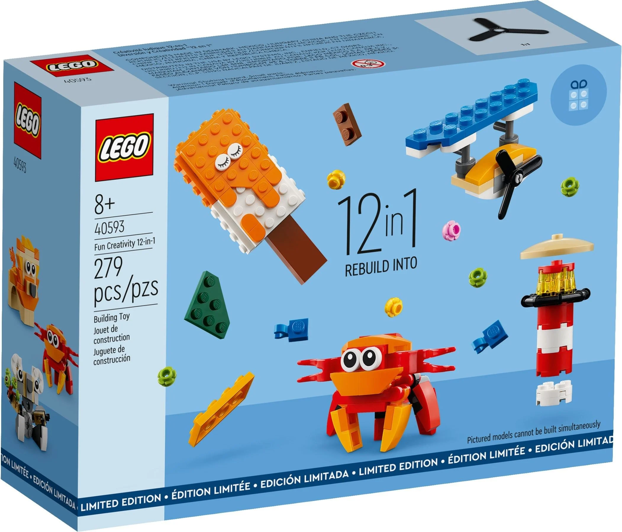 LEGO® 40593 Lego Kreatywna zabawa 12 w 1 Nowa - zdjęcie 2