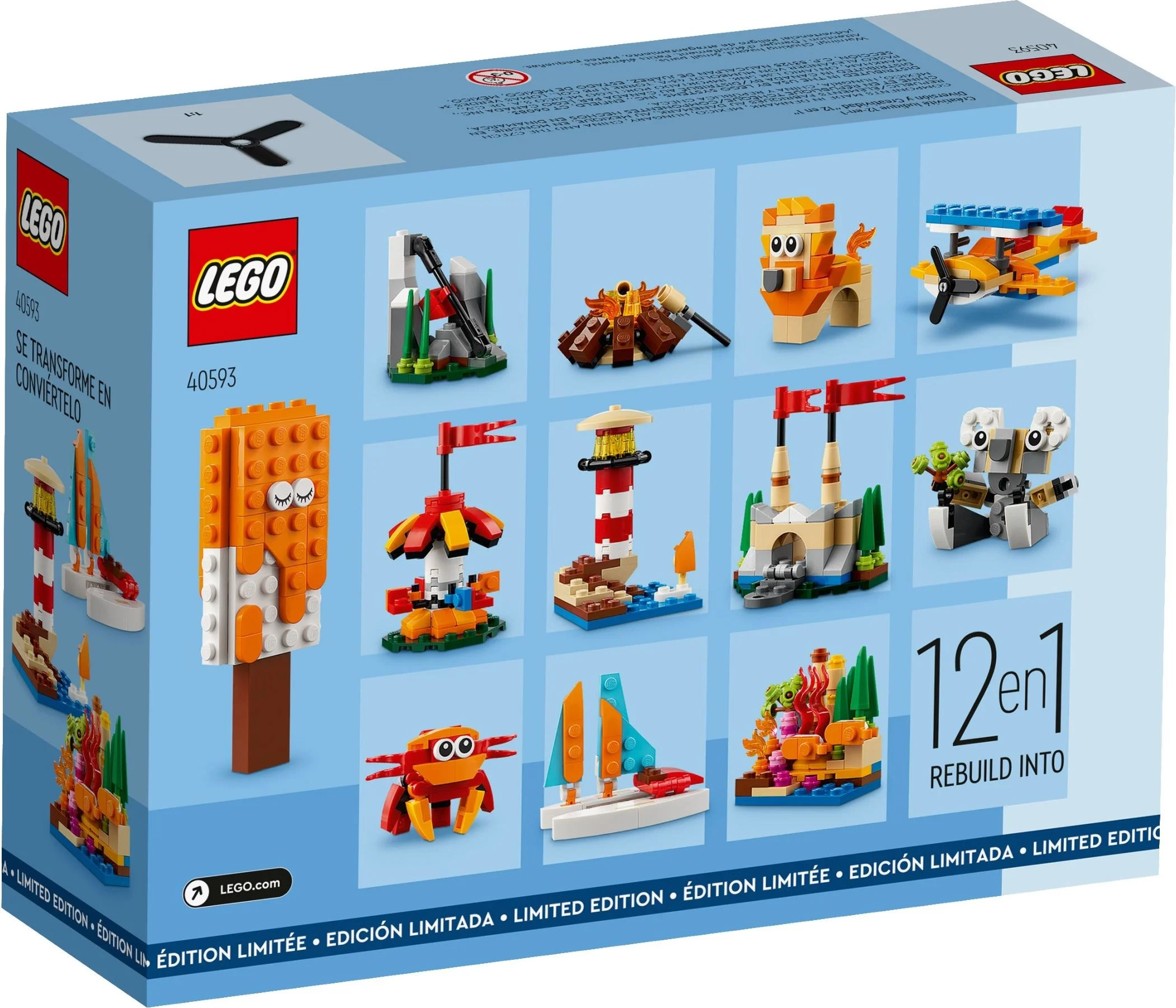 LEGO® 40593 Lego Kreatywna zabawa 12 w 1 Nowa - zdjęcie 3