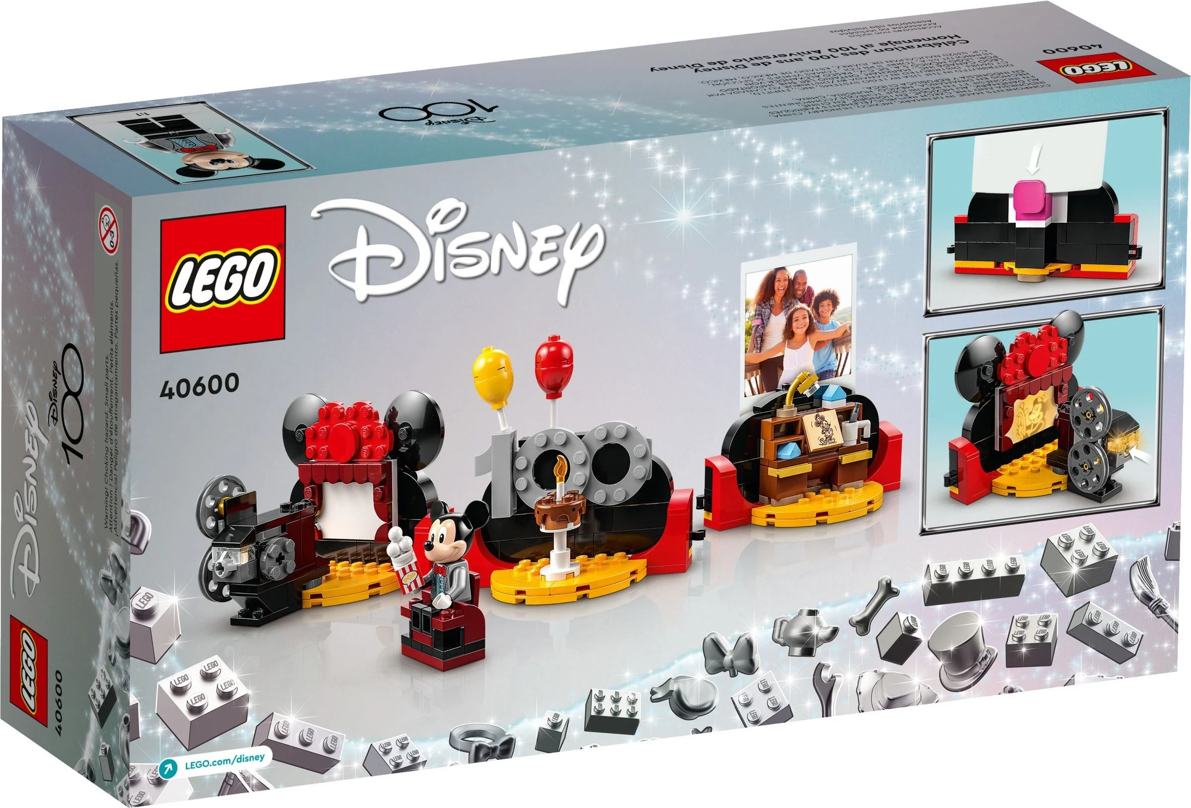 LEGO® 40600 Lego Świętowanie Stulecia Disneya Mickey Mou - zdjęcie 3