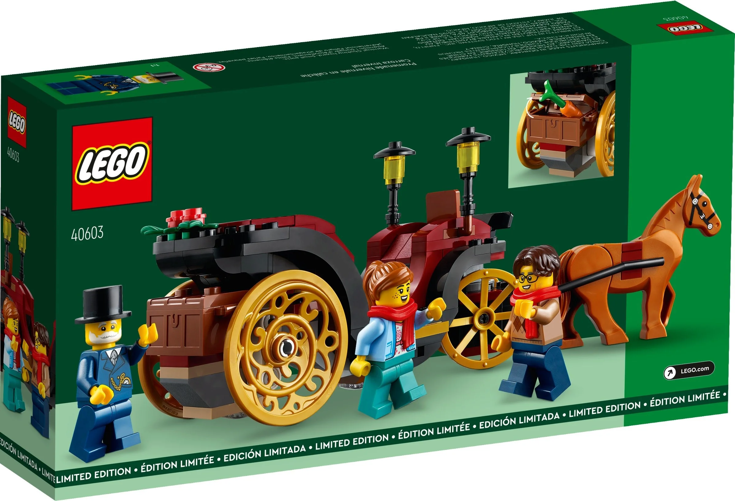 LEGO® 40603 Lego Okolicznościowe Zimowy kulig - zdjęcie 3