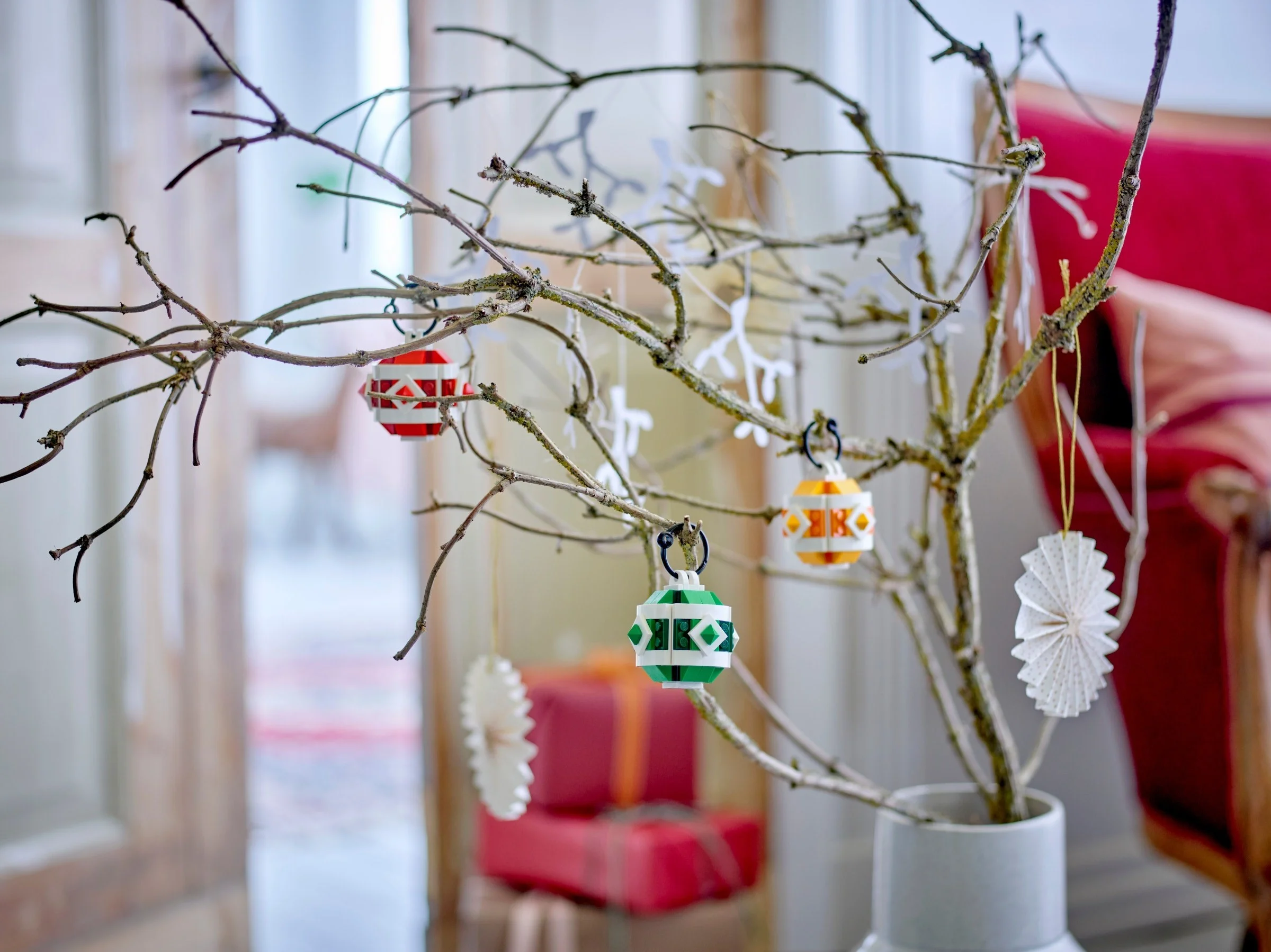 LEGO® 40604 Świąteczne bombki na choinkę 3 sztuki - zdjęcie 4