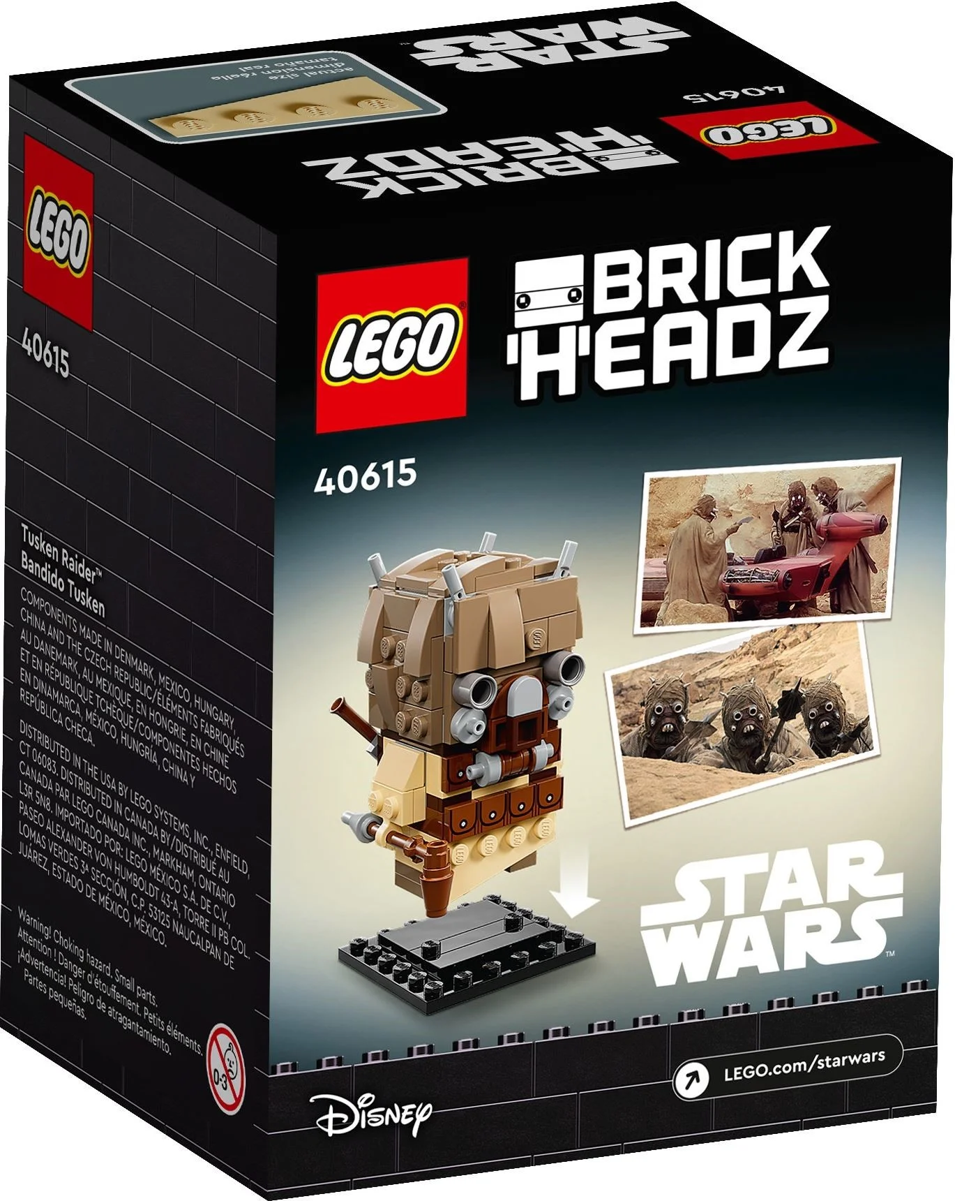 LEGO® 40615 Lego BrickHeadz Tuskeński rabuś - zdjęcie 5