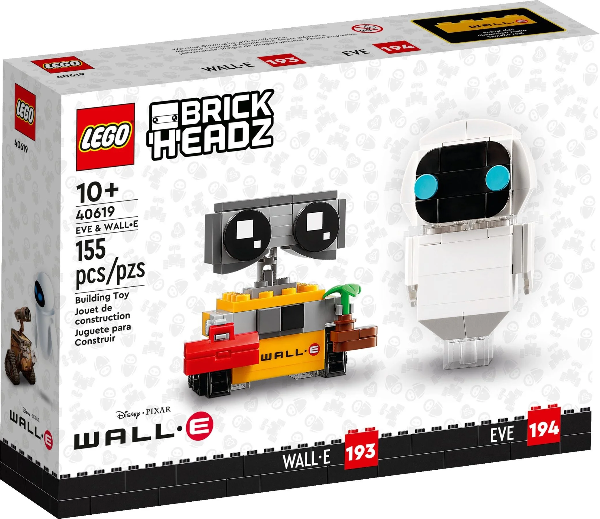 LEGO® 40619 Ewa i Wall-e Disney Pixar Wall-e Nowe - zdjęcie 2