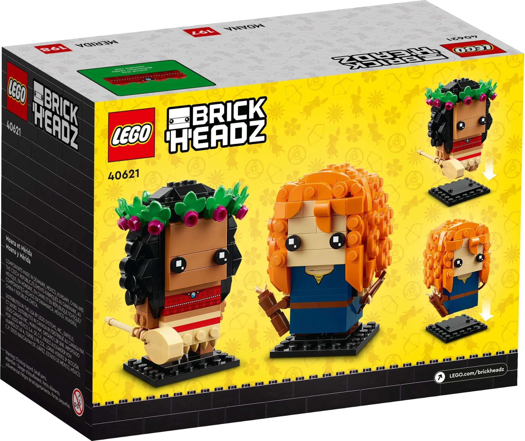 LEGO® 40621 Lego BrickHeadz Vaiana i Merida - zdjęcie 6