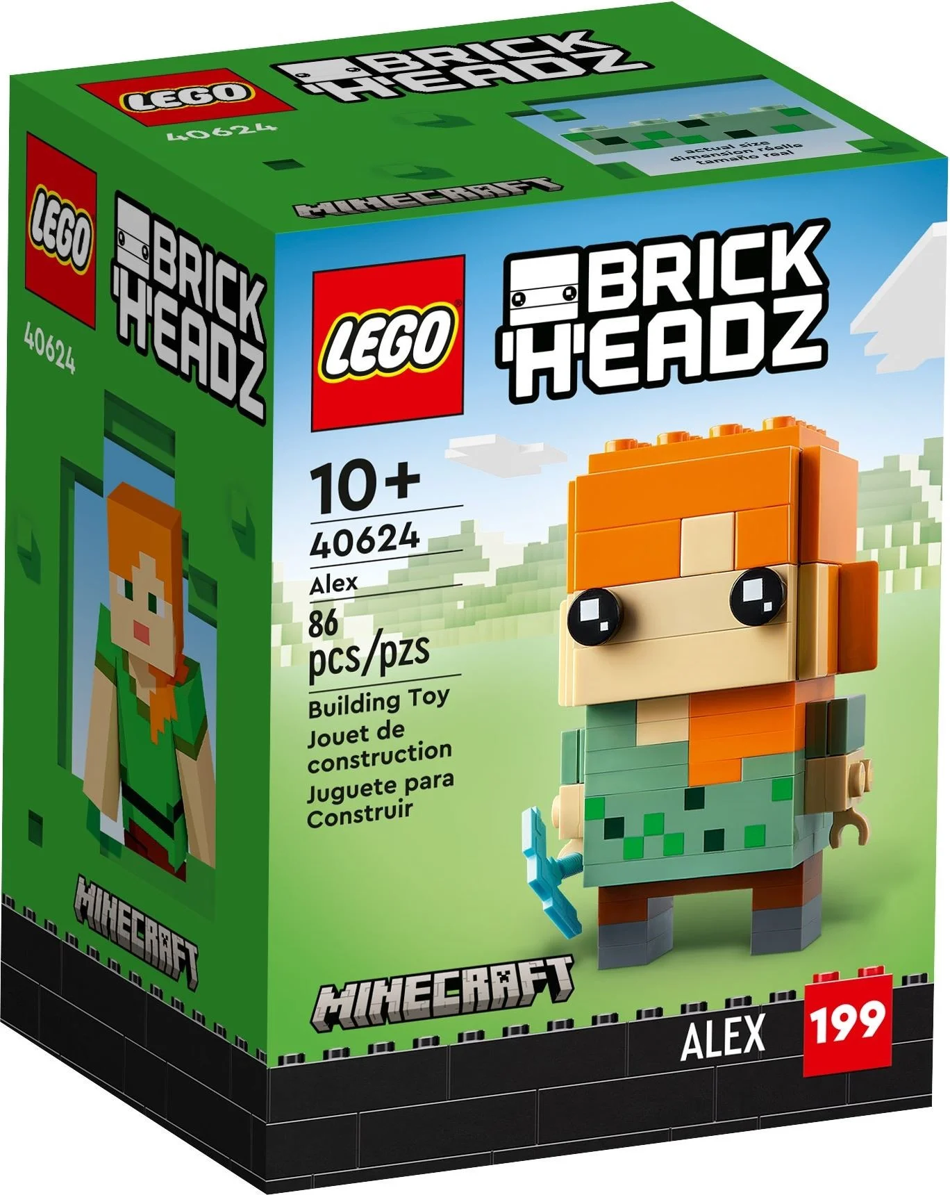 LEGO® 40624 Minecraft Alex - zdjęcie 1