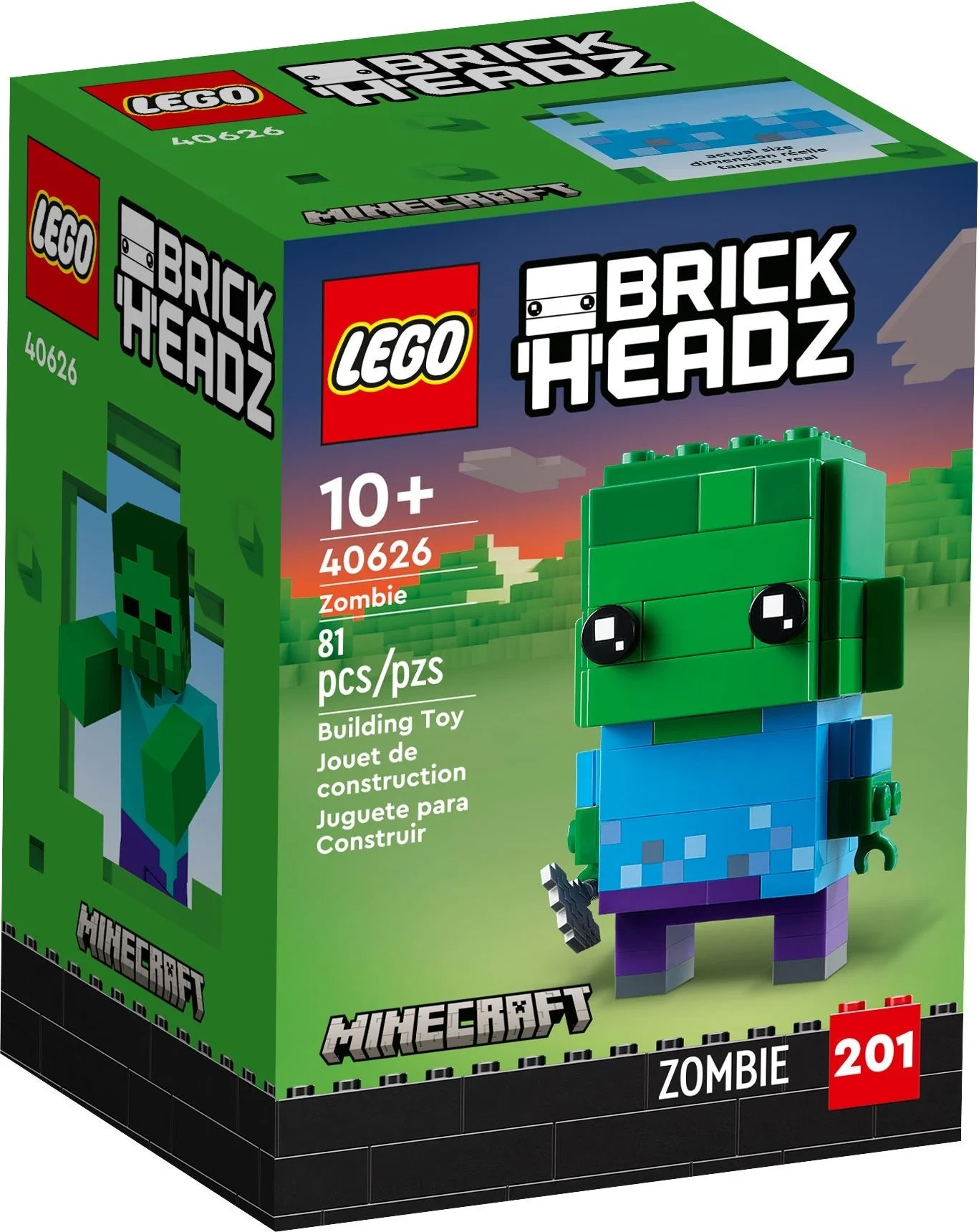LEGO® 40626 Zombie-pudełko posiada wgniecenie - zdjęcie 2