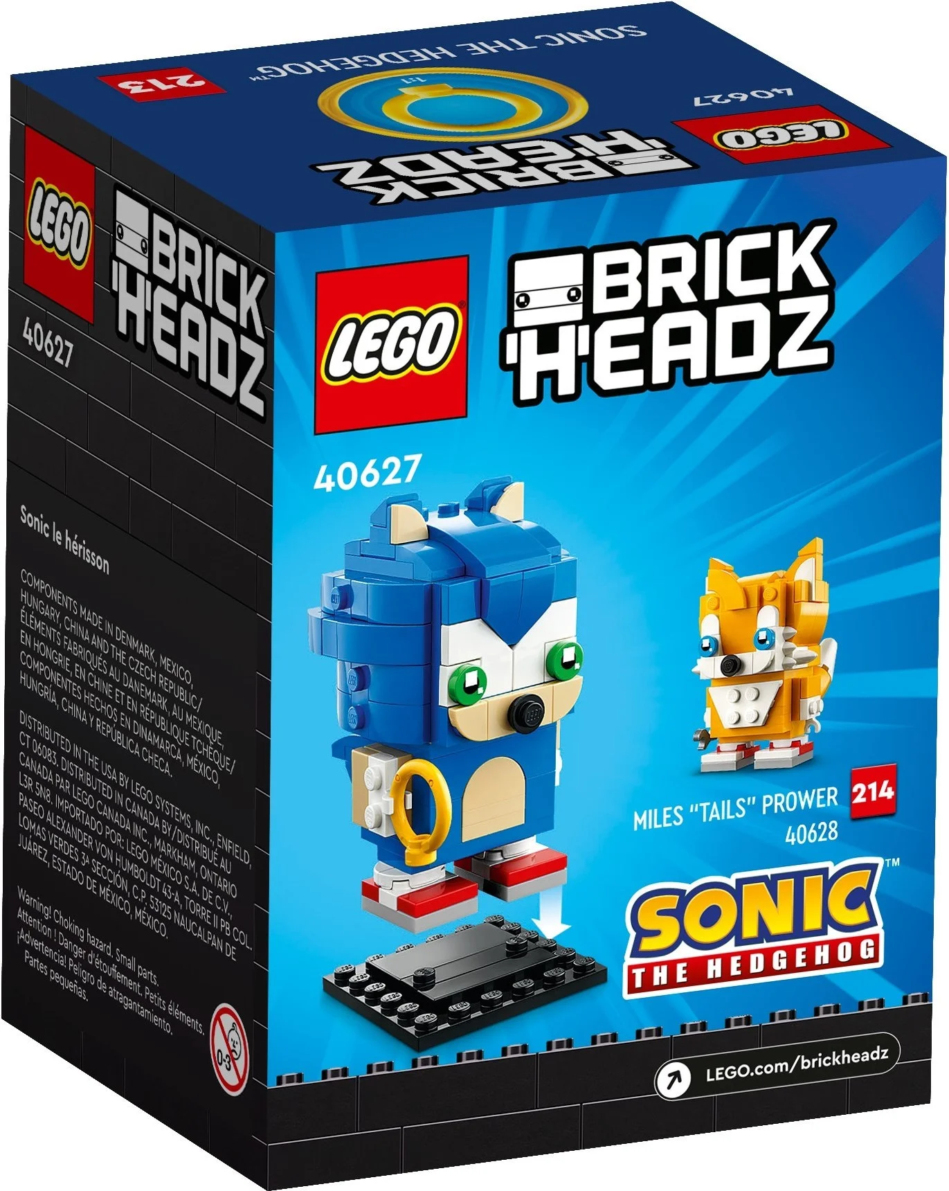 LEGO® 40627 Lego BrickHeadz Sonic the Hedgehog - zdjęcie 3