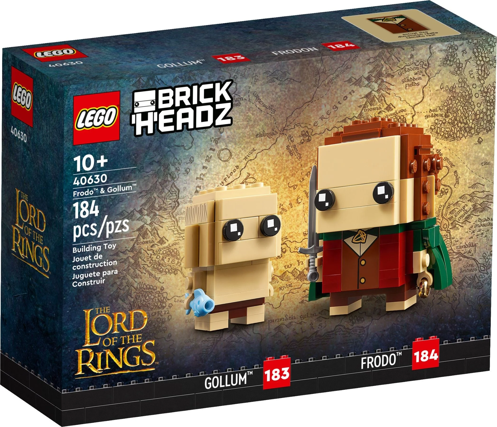 LEGO® 40630 Frodo i Gollum Lotr Władca Pierścieni Nowe - zdjęcie 2