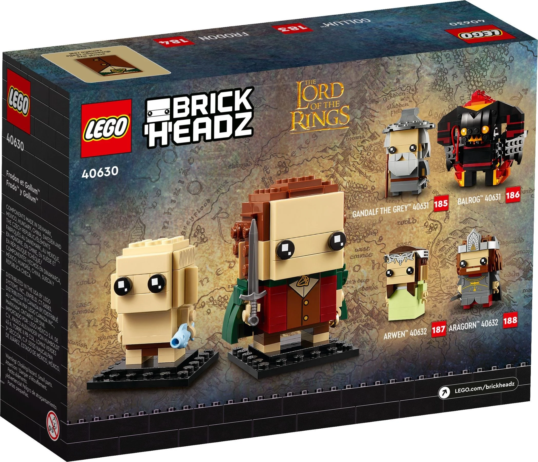 LEGO® 40630 Frodo i Gollum Lotr Władca Pierścieni Nowe - zdjęcie 4