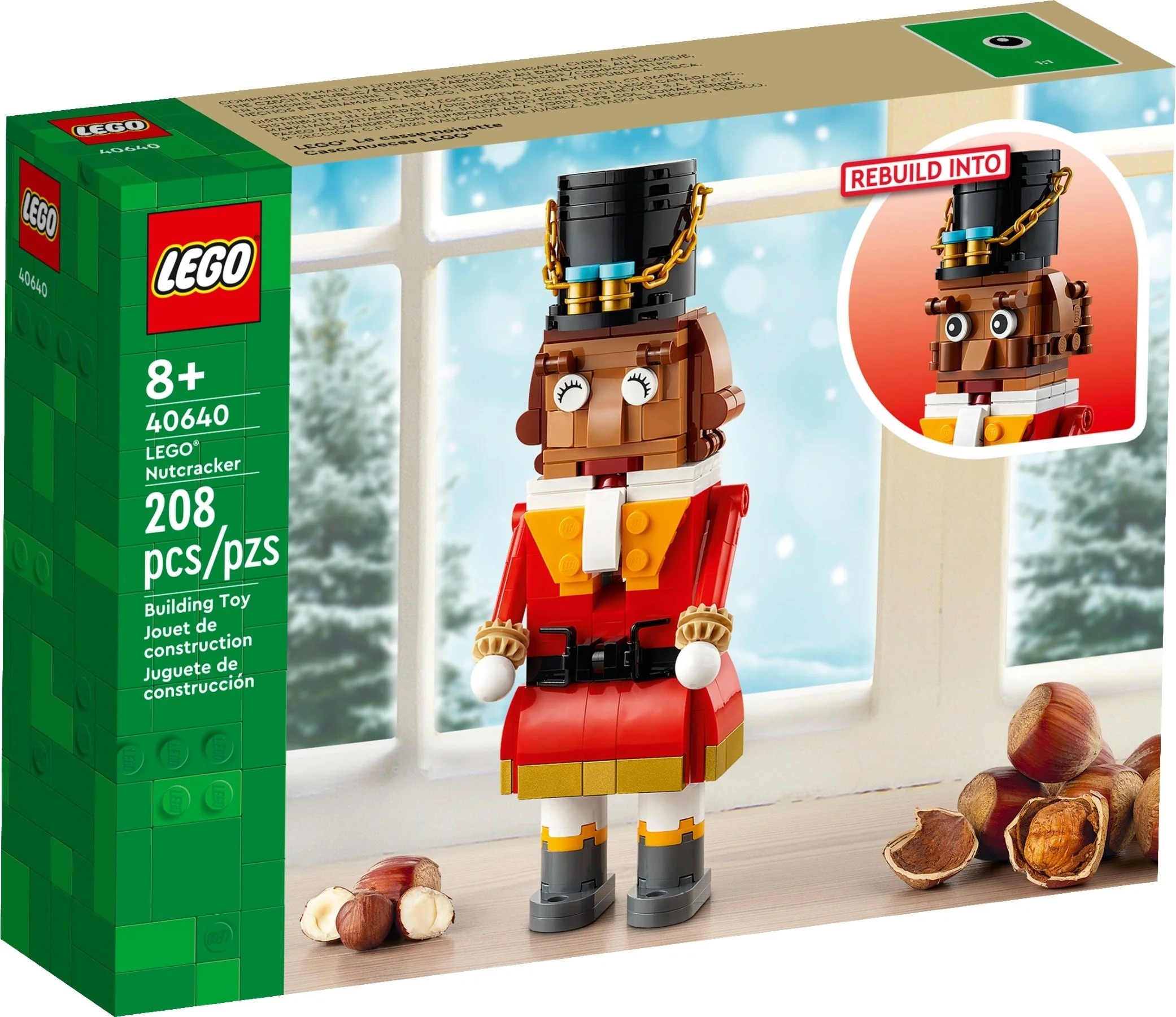 LEGO® 40640 Klocki Lego Dziadek Do Orzechów Dla Dzieci Na Święta 2025 - zdjęcie 1