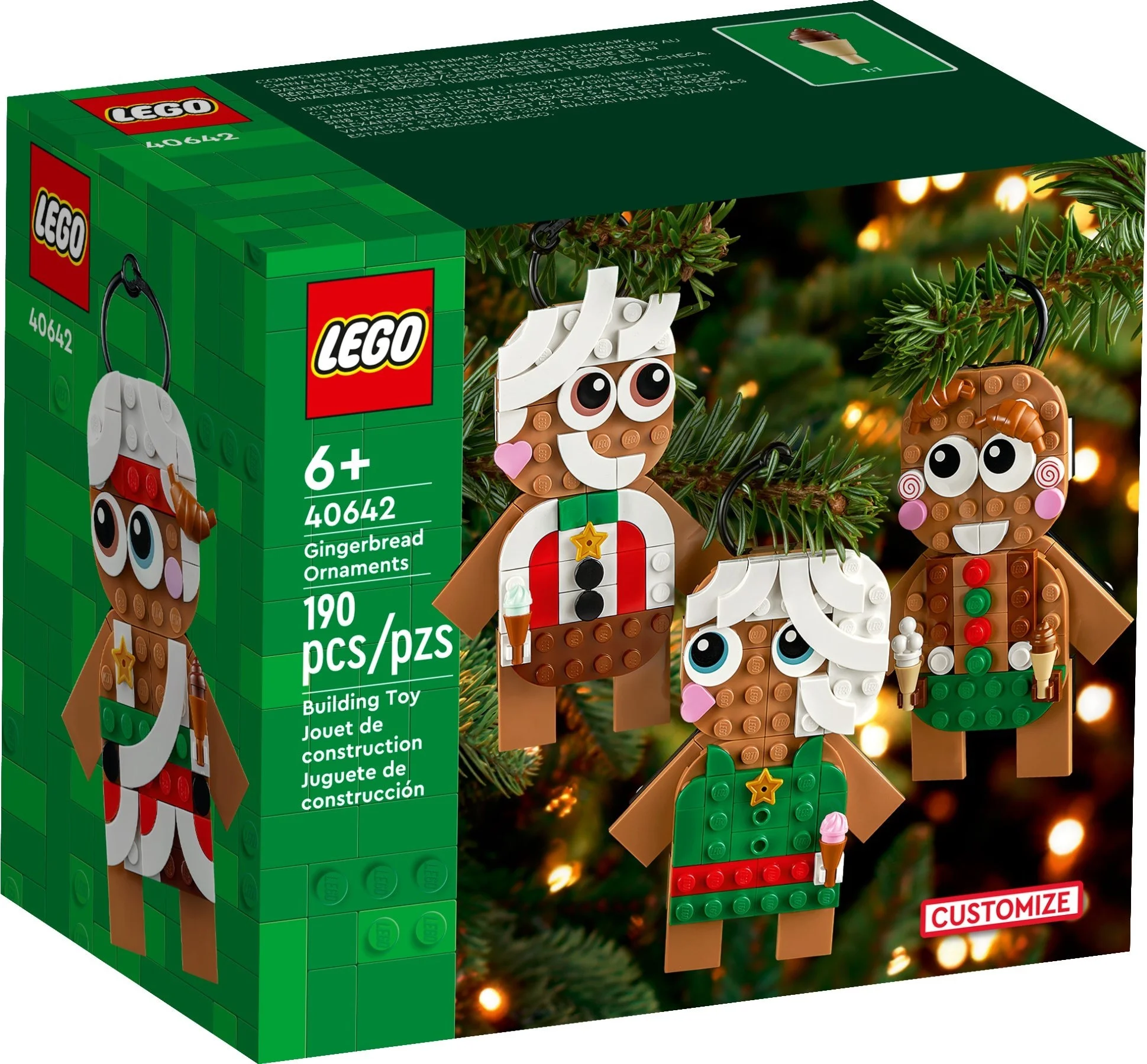 LEGO® 40642 Figurki Z Piernika Na Choinkę Pierniczki Brickheadz - zdjęcie 2