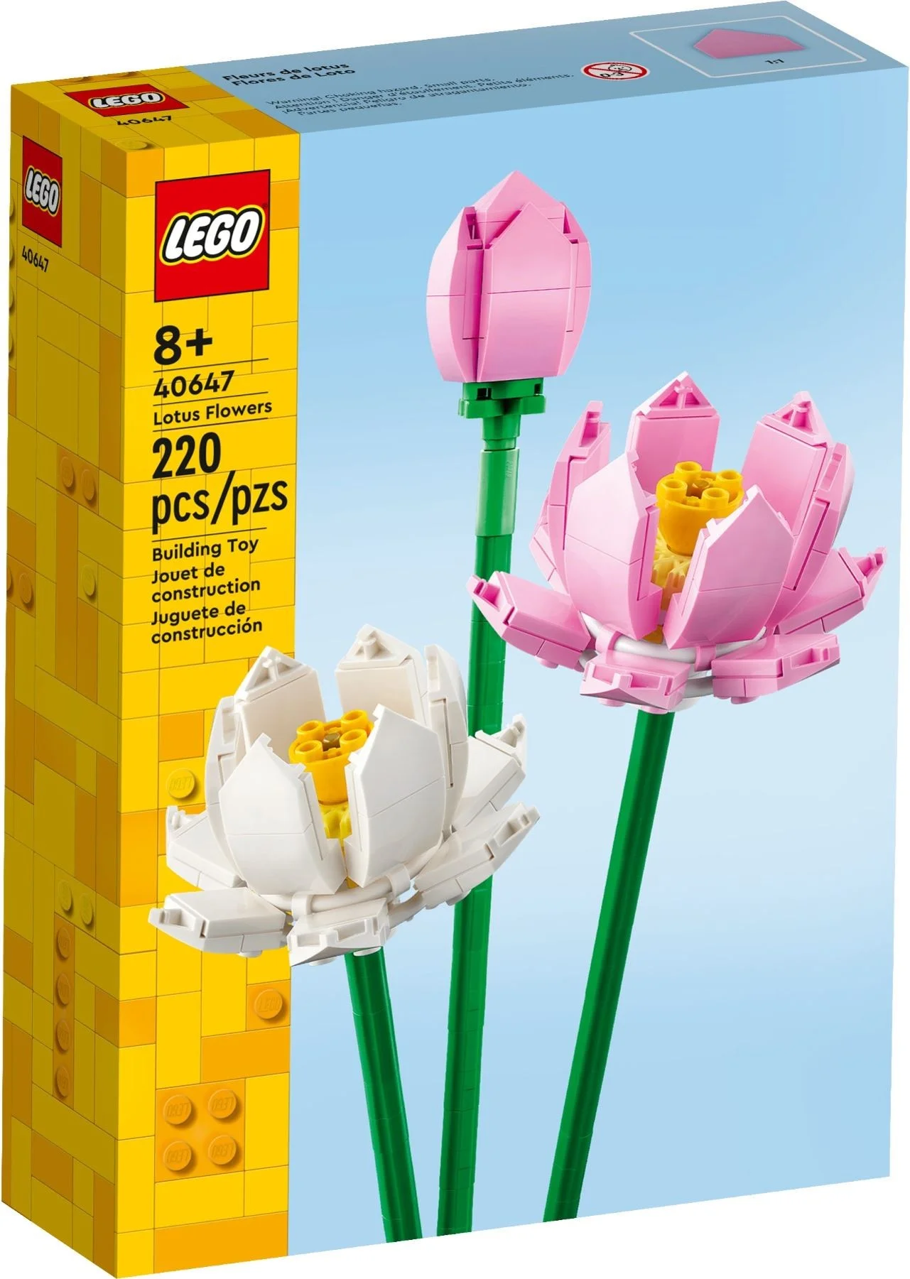 LEGO® 40647 Botanicals Kwiaty Lotosu - zdjęcie 2