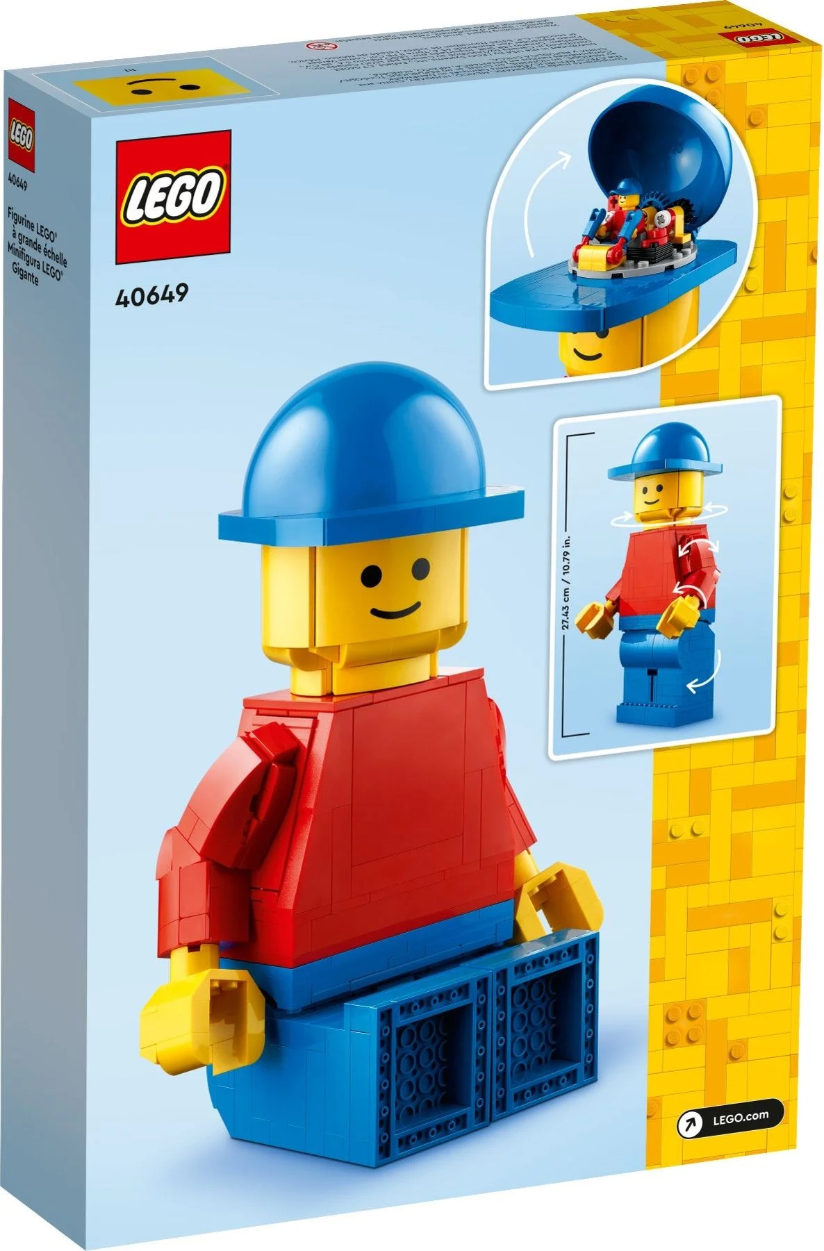 LEGO® 40649 Lego Powiększona Minifigurka - zdjęcie 3