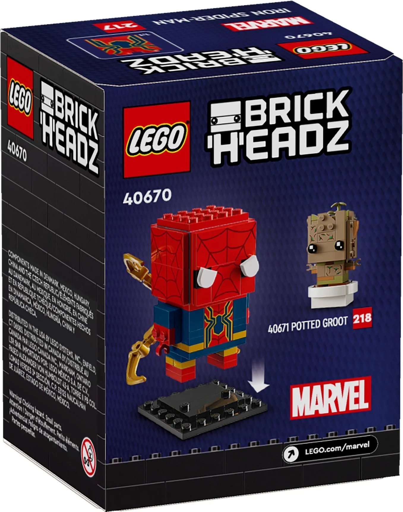 LEGO® 40670 Iron Spider-man - zdjęcie 3
