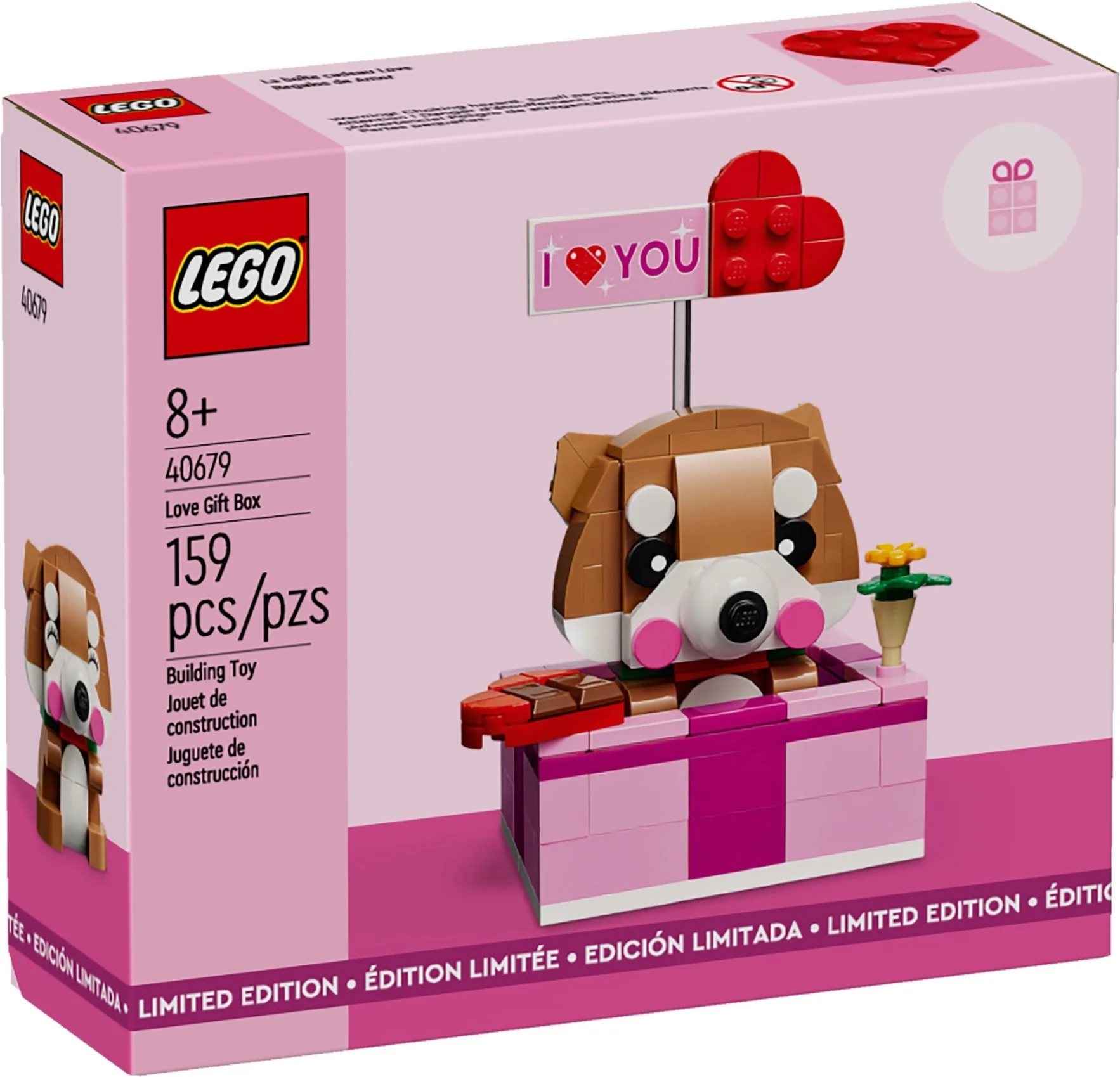 LEGO® 40679 Lego Okolicznościowe Miłosne pudełko prezentowe