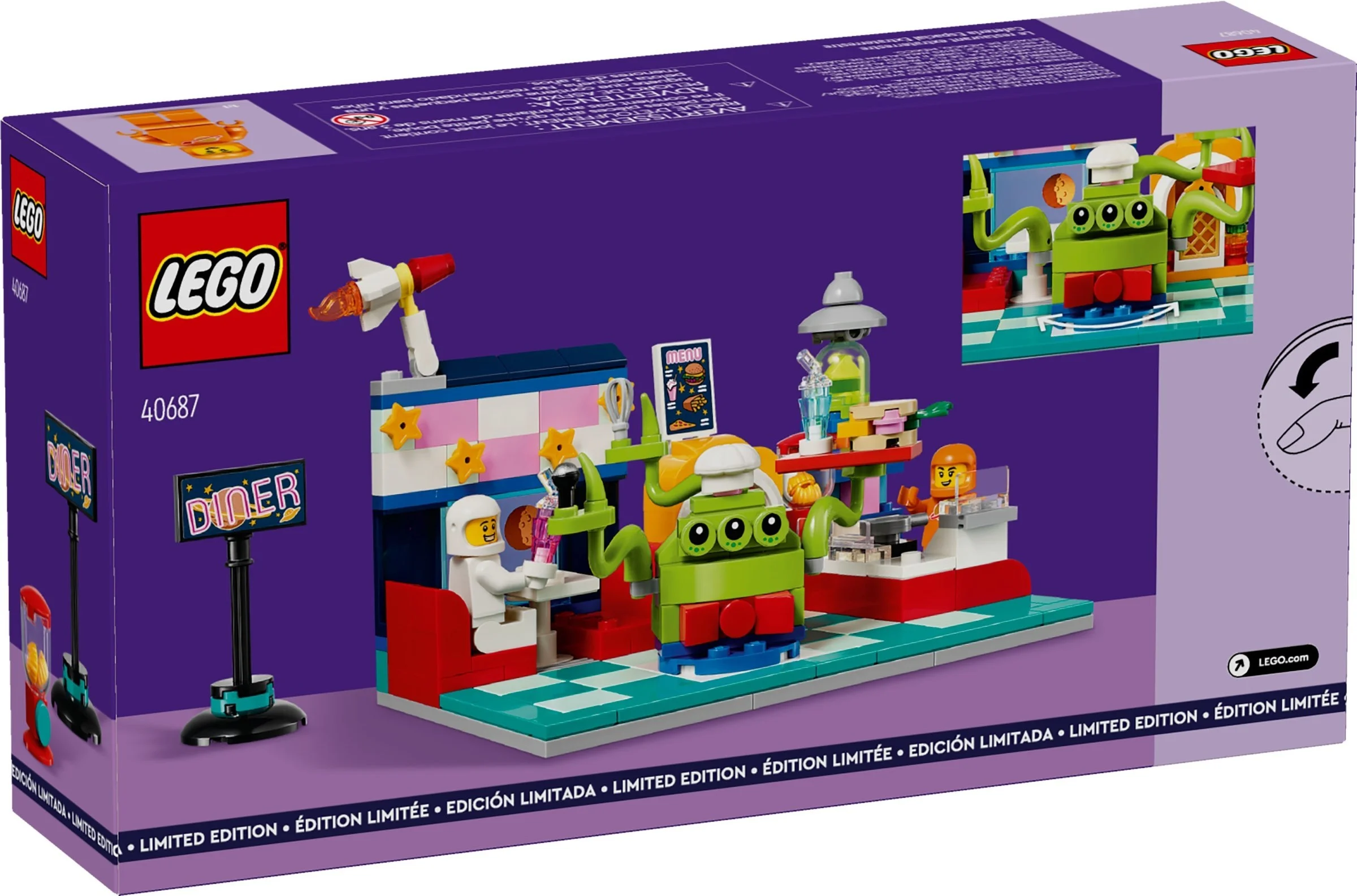 LEGO® 40687 N Lego Kosmiczna restauracja nowe - zdjęcie 3