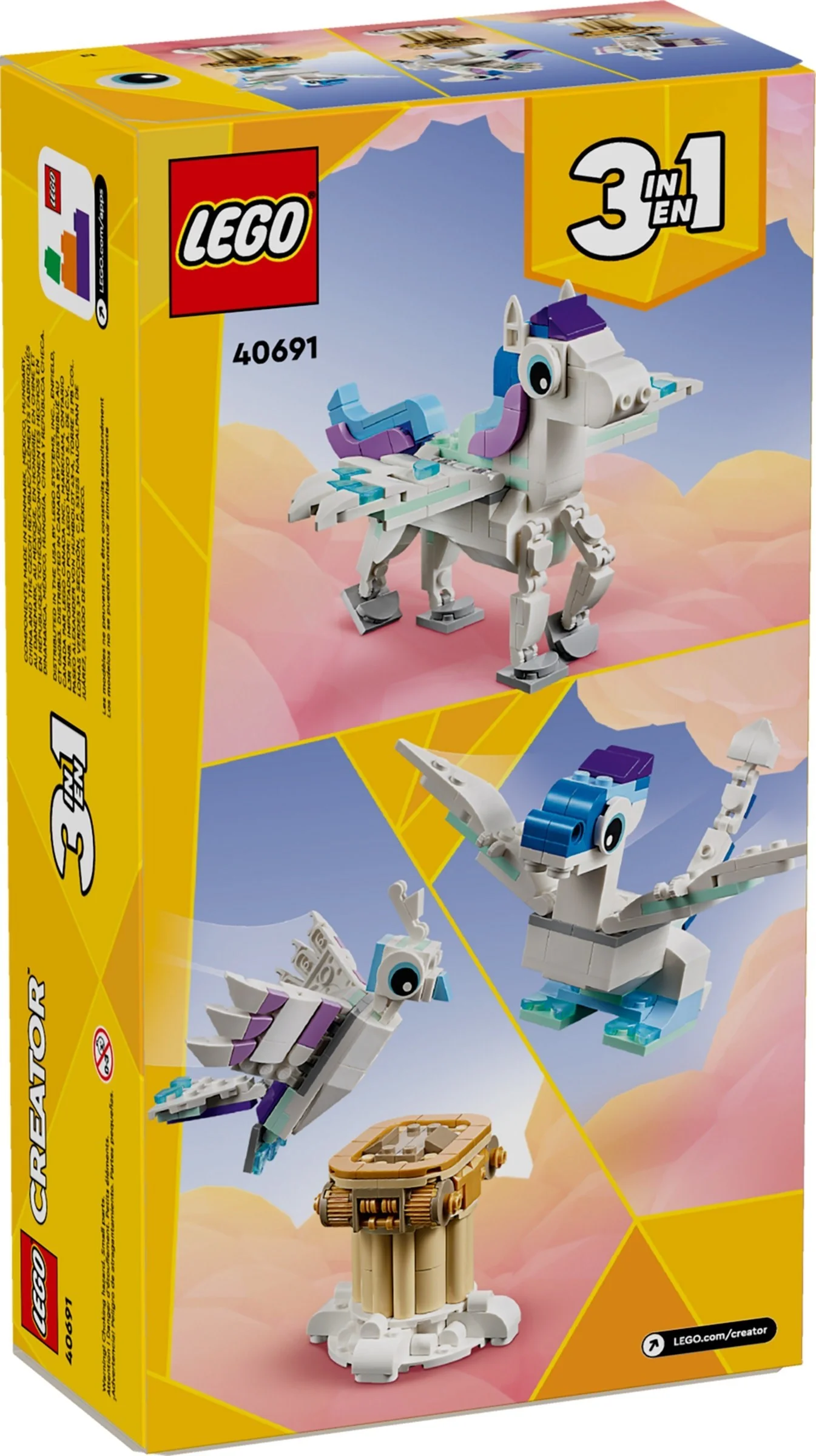 LEGO® 40691 Lego Creator 3w1 Mityczny pegaz - zdjęcie 6