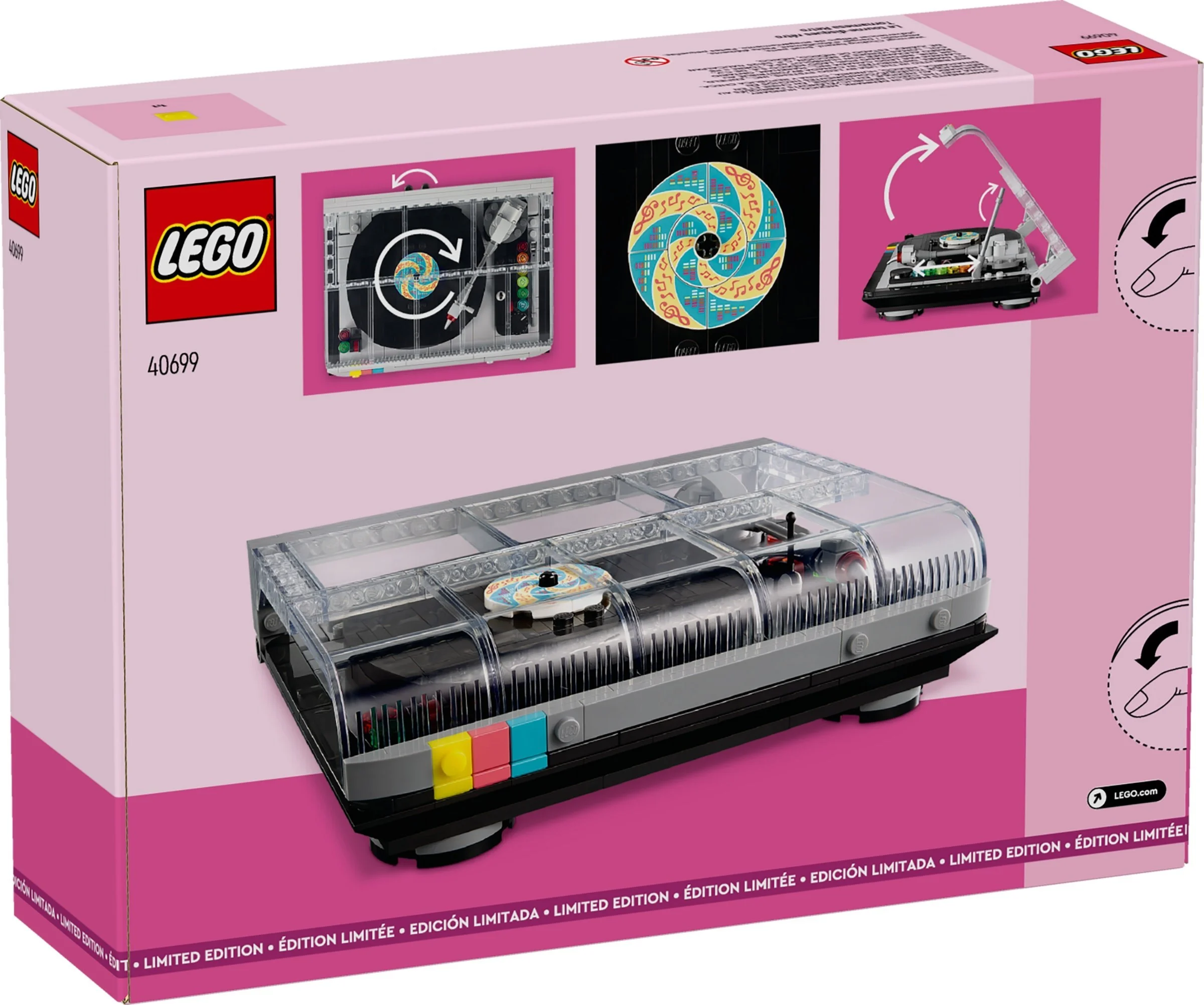 LEGO® 40699 Creator Gramofon Retro - zdjęcie 3
