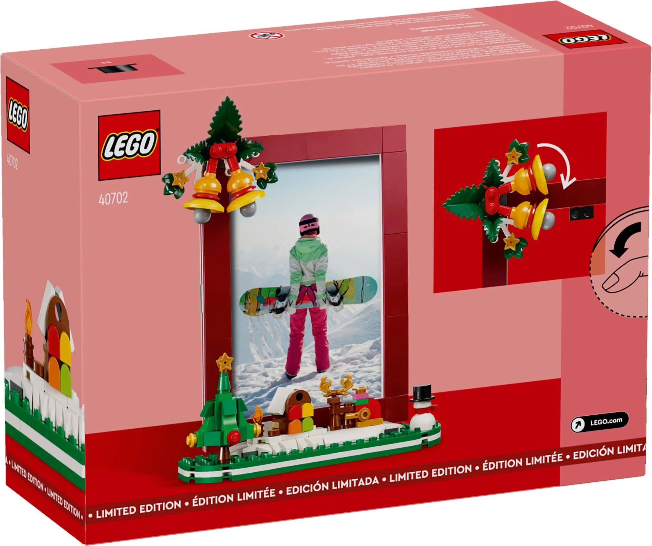 LEGO® 40702 Świąteczna ramka Specjalne Unikat Limitowane - zdjęcie 3
